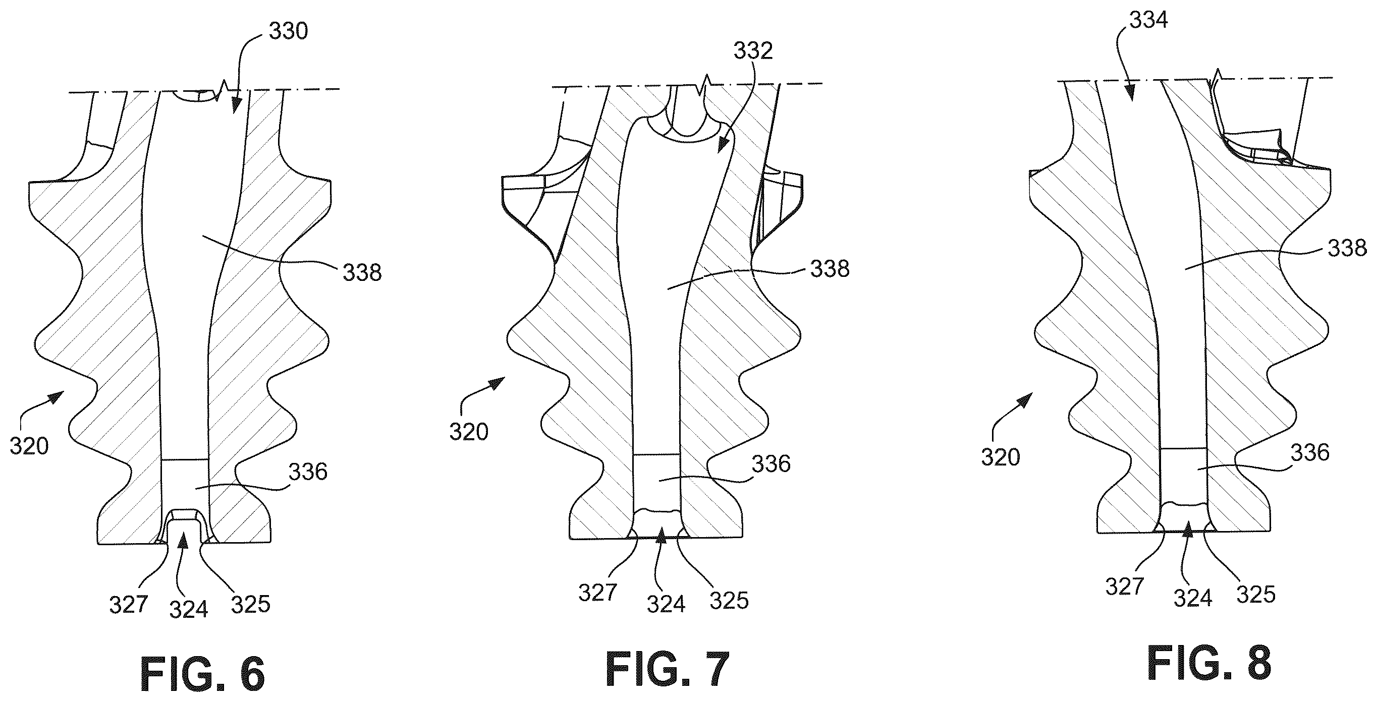 Patent US12480405 Figure 8 – Fluid flow distributor for vapor phase coating of turbine components