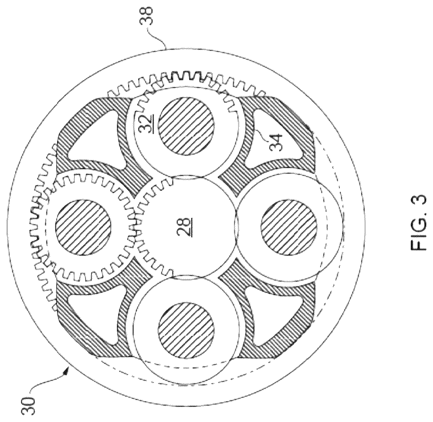 Patent US12480407 Figure 2 – Gas turbine engine component with variable cooling hole geometry