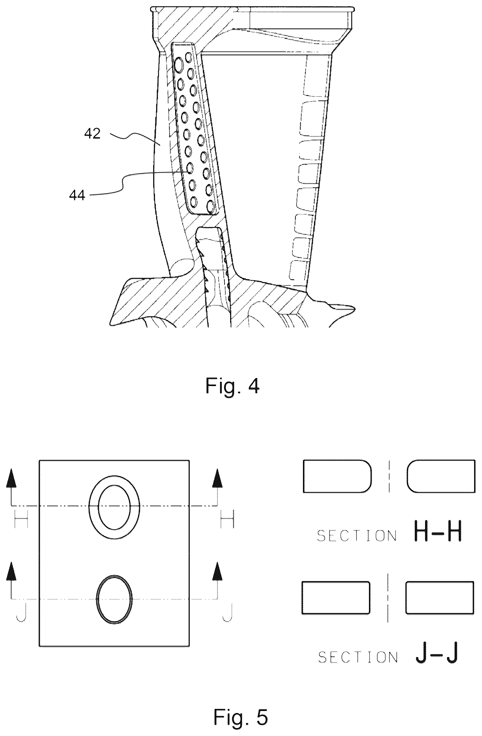 Patent US12480407 Figure 3 – Gas turbine engine component with variable cooling hole geometry