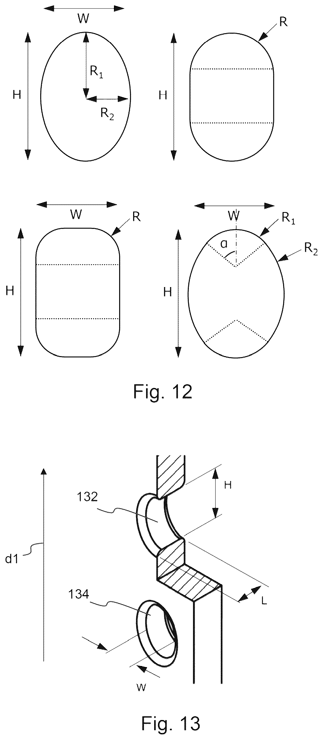 Patent US12480407 Figure 7 – Gas turbine engine component with variable cooling hole geometry