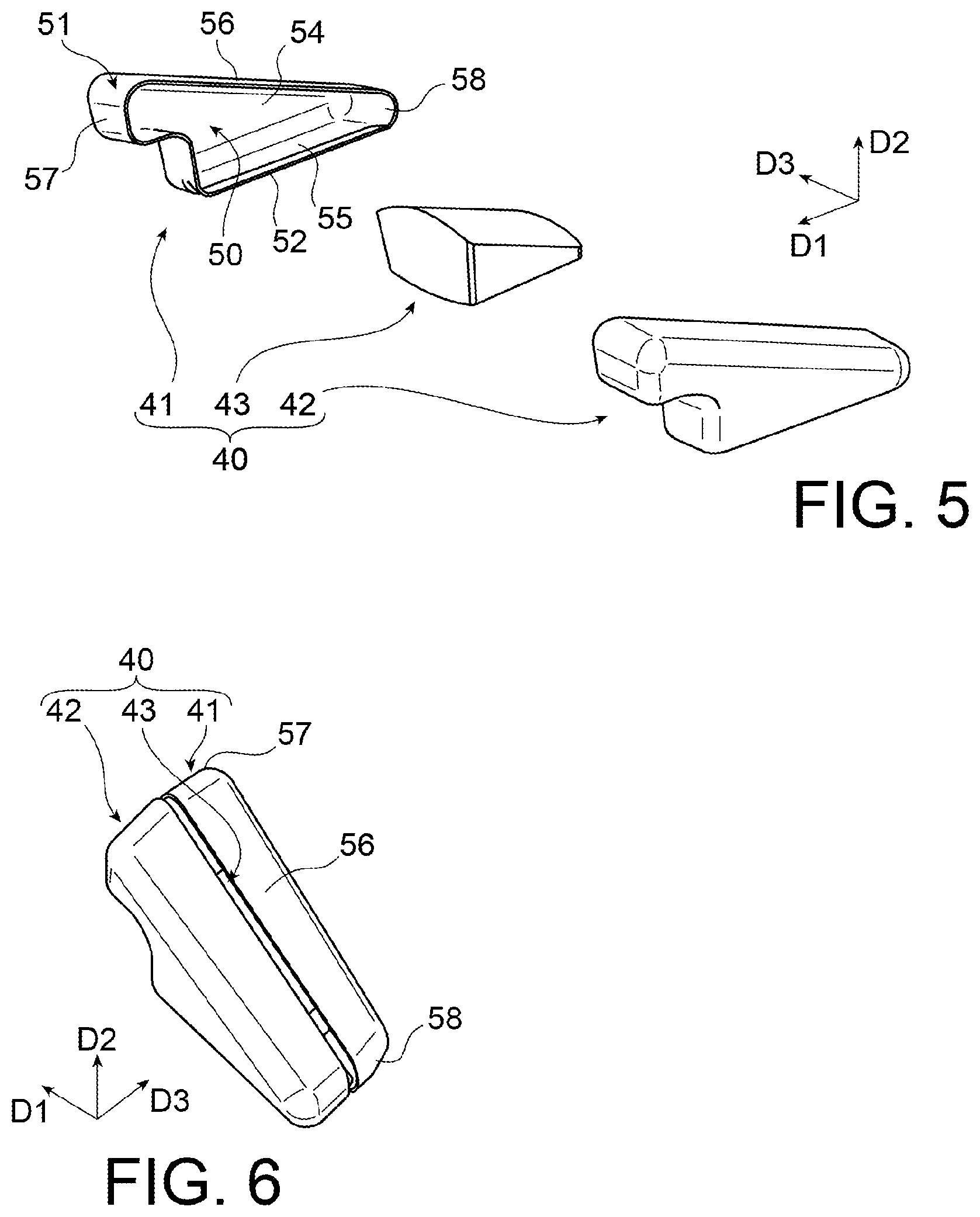 Patent US12480410 Figure 4 – Damping device for a rotor wheel of an aircraft turbine engine, rotor wheel for an aircraft turbine engine, turbine engine for an aircraft, and method for manufacturing a damping device