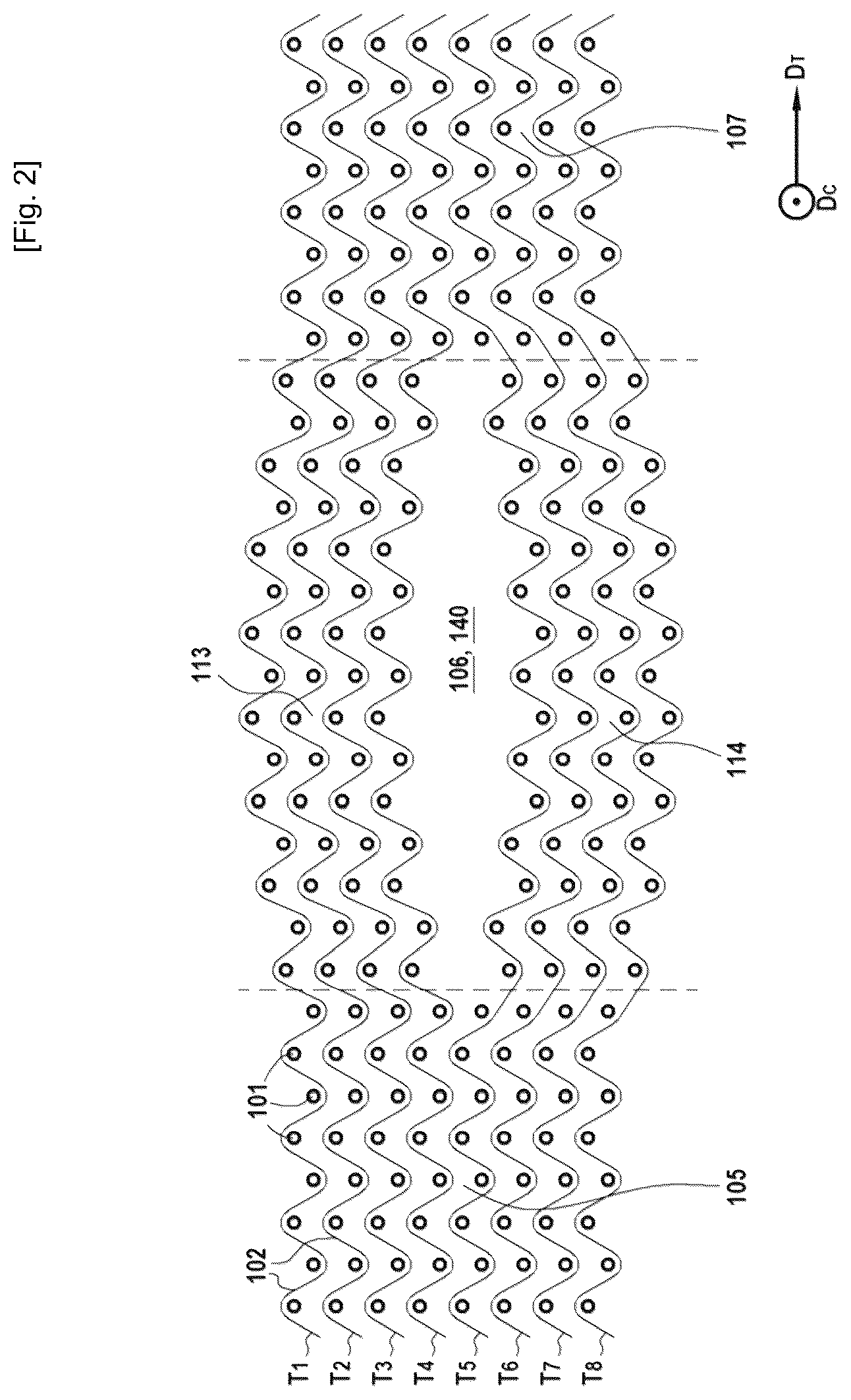 Patent US12480411 Figure 2 – Propeller blade or vane having a hollow composite root