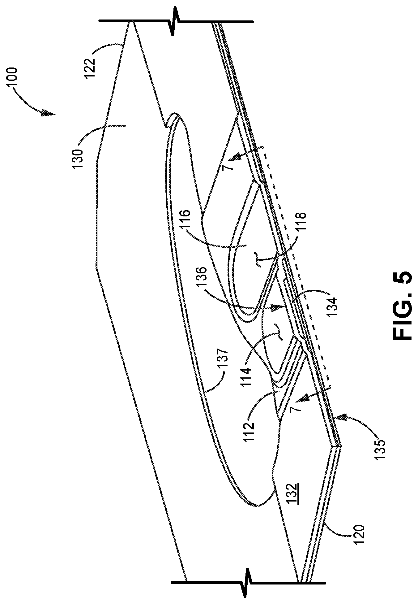 Patent US12480412 Figure 3 – Insertion of ceramic members for gas path endwall contouring