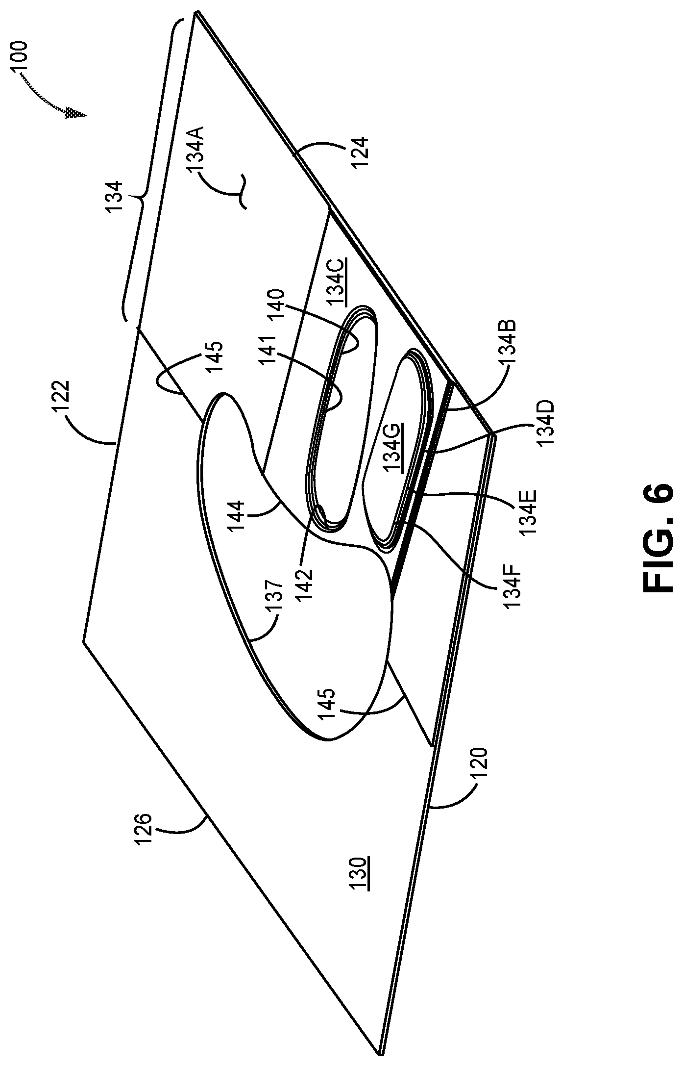 Patent US12480412 Figure 4 – Insertion of ceramic members for gas path endwall contouring