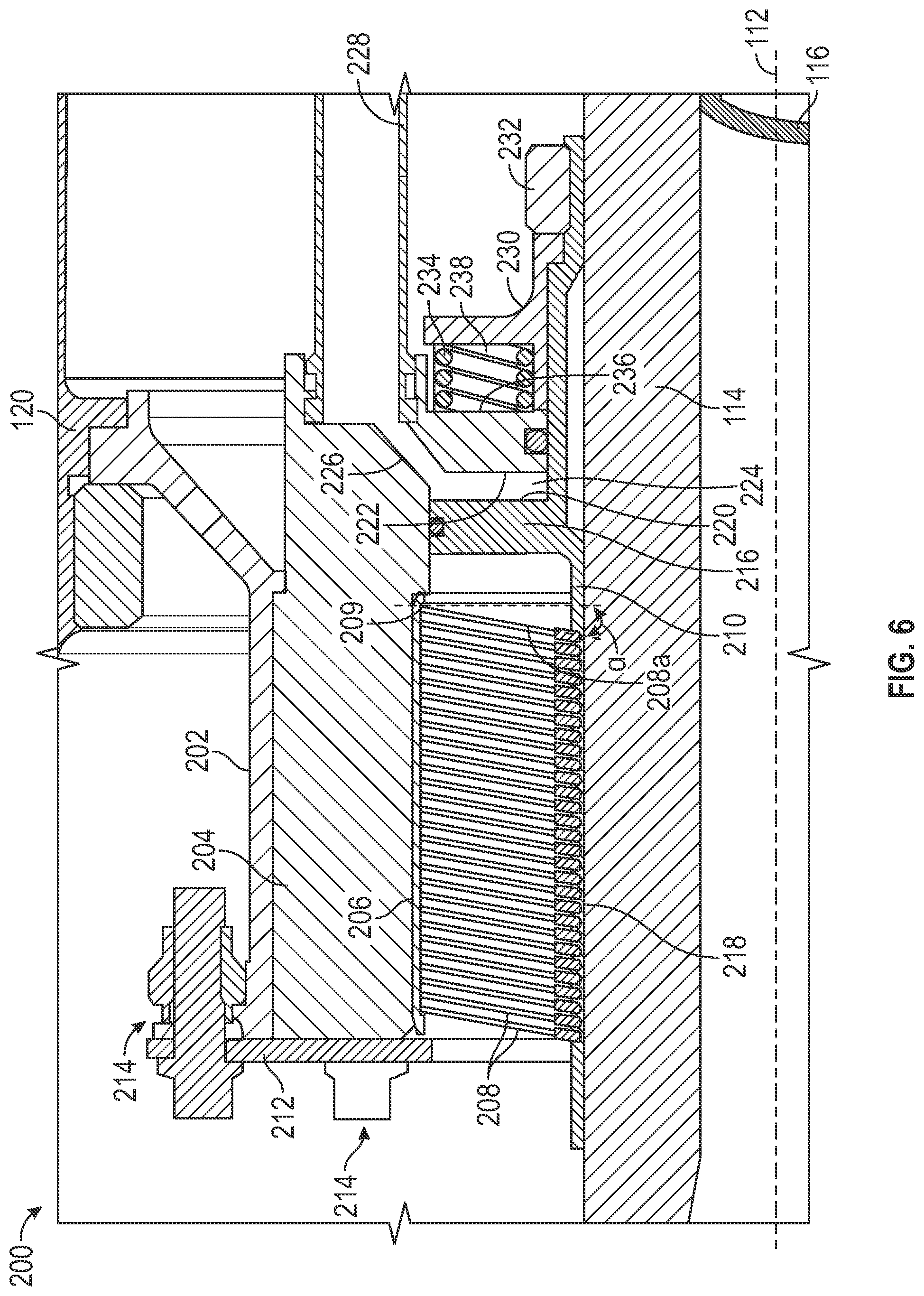 Patent US12480414 Figure 6 – Hub assembly having a pitch lock system