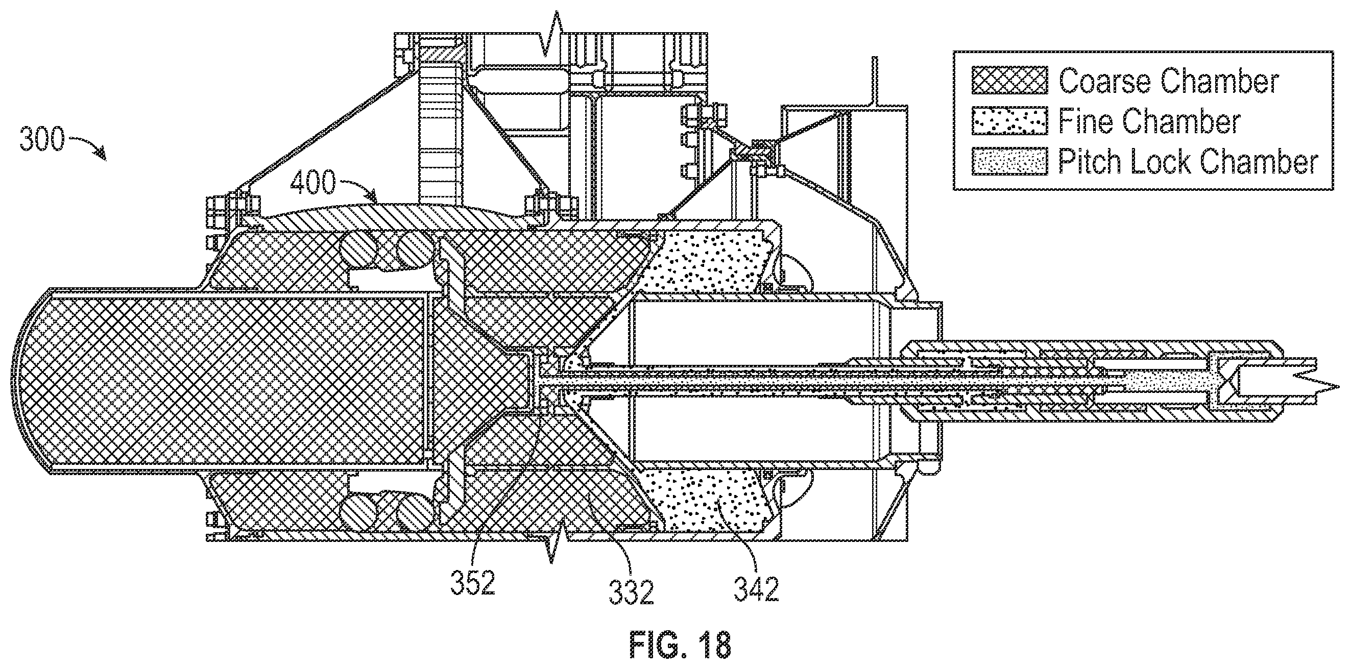 Patent US12480414 Figure 15 – Hub assembly having a pitch lock system