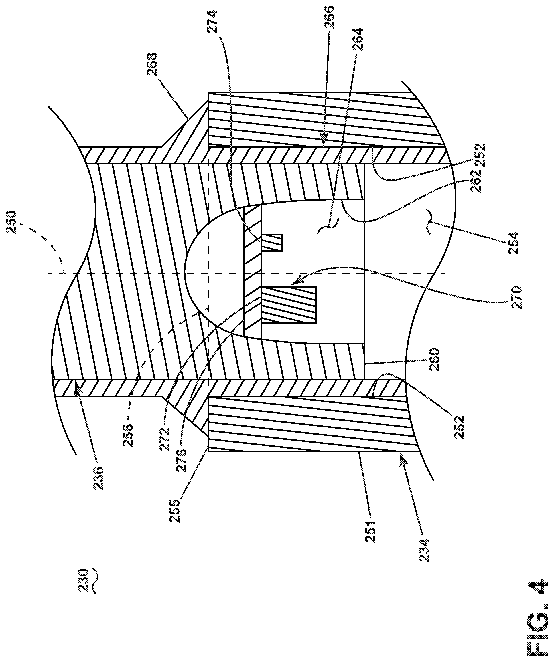 Patent US12480421 Figure 4 – Turbine engine having a variable pitch airfoil assembly