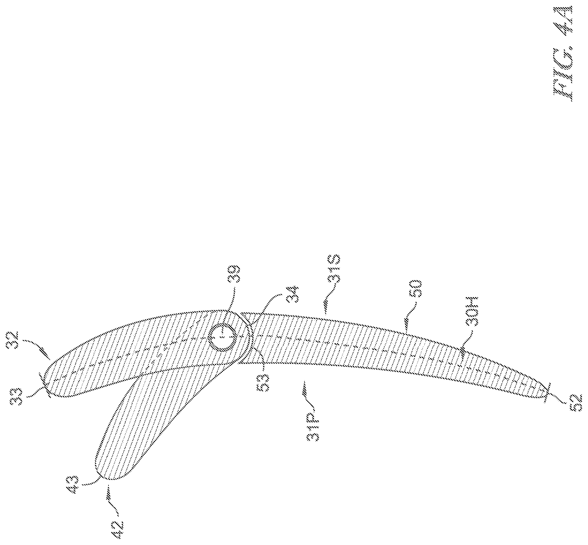 Patent US12480422 Figure 3 – Segmented variable fan outlet guide vane with pass through actuation mechanisms
