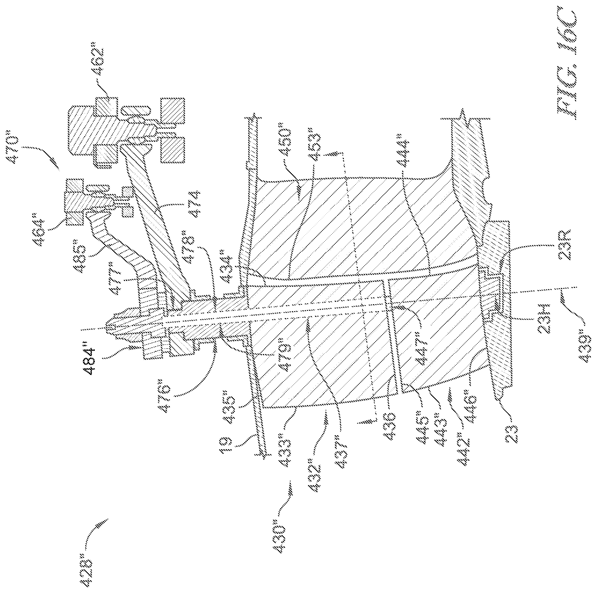Patent US12480422 Figure 20 – Segmented variable fan outlet guide vane with pass through actuation mechanisms
