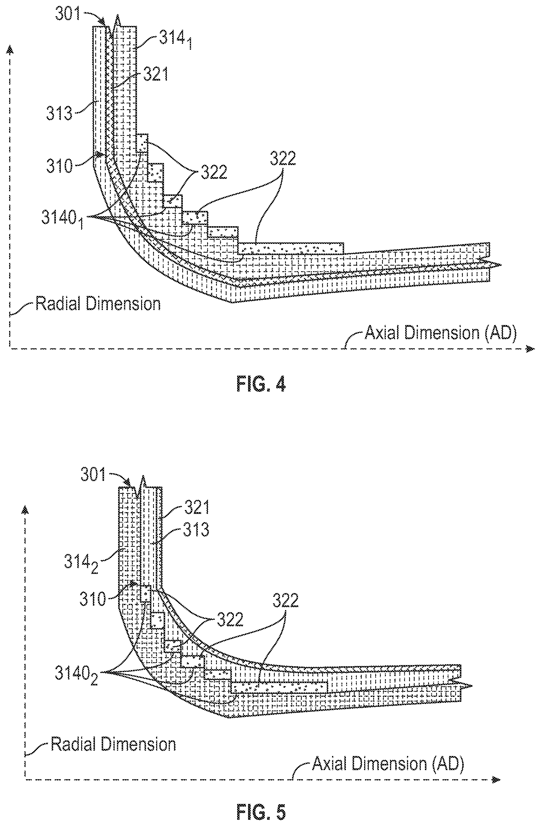 Patent US12480425 Figure 4 – Rotor containment structure