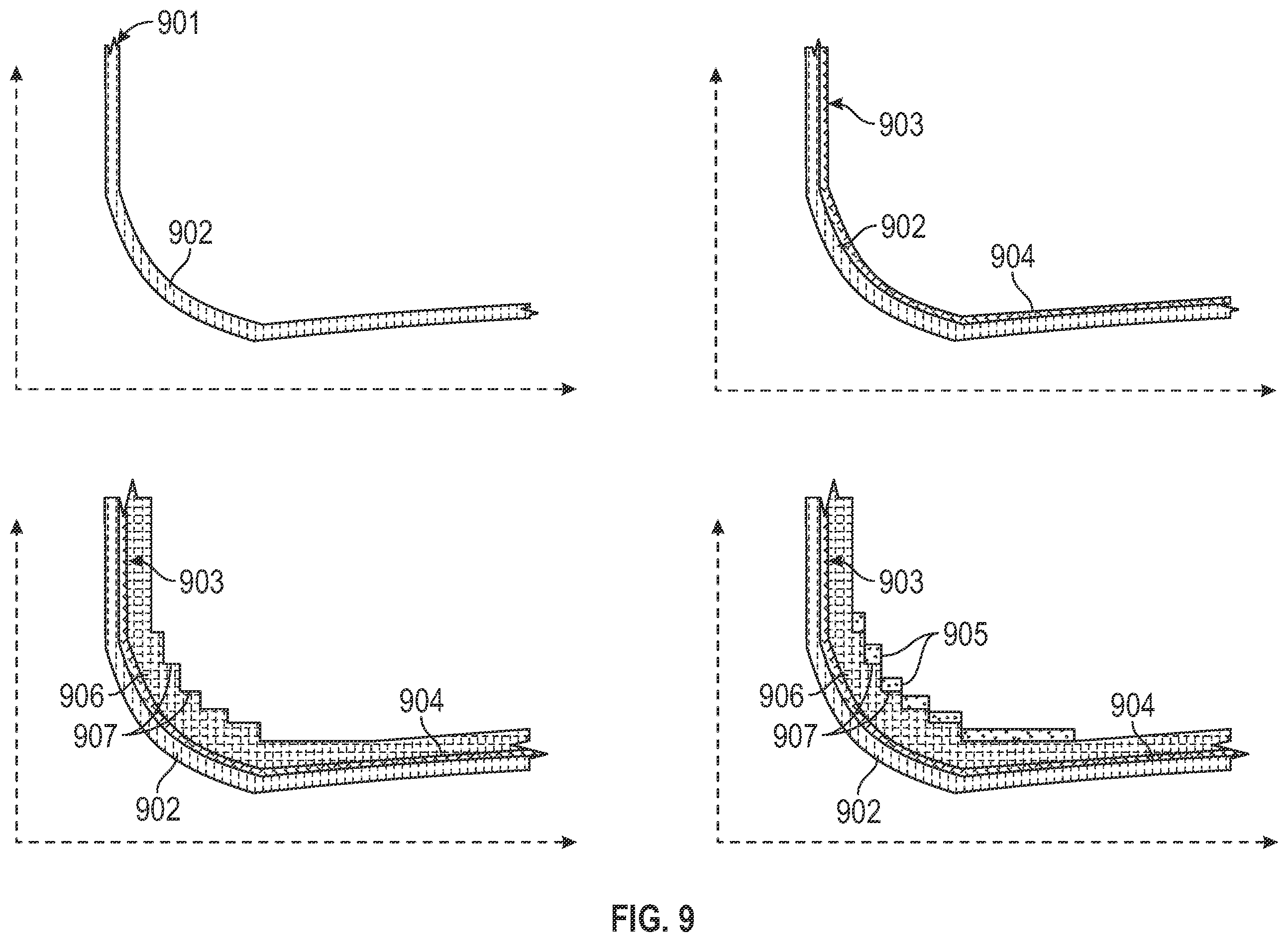 Patent US12480425 Figure 8 – Rotor containment structure