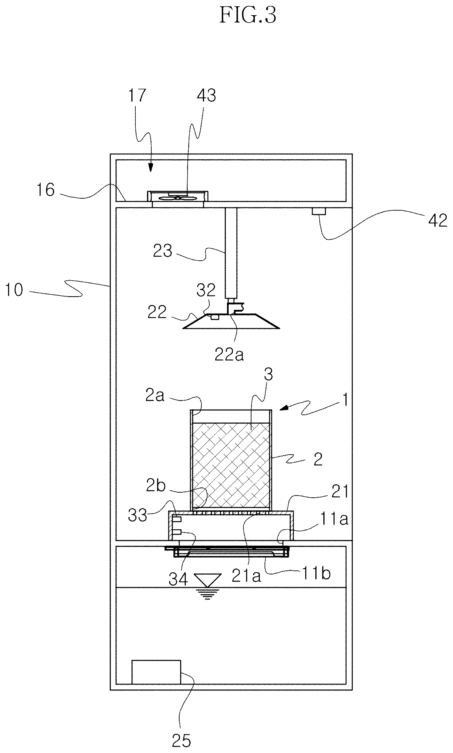Patent US12480430 Figure 3 – Hydraulic cleaning apparatus for particulate matter reduction device with rapid drying and differential pressure measurement capability