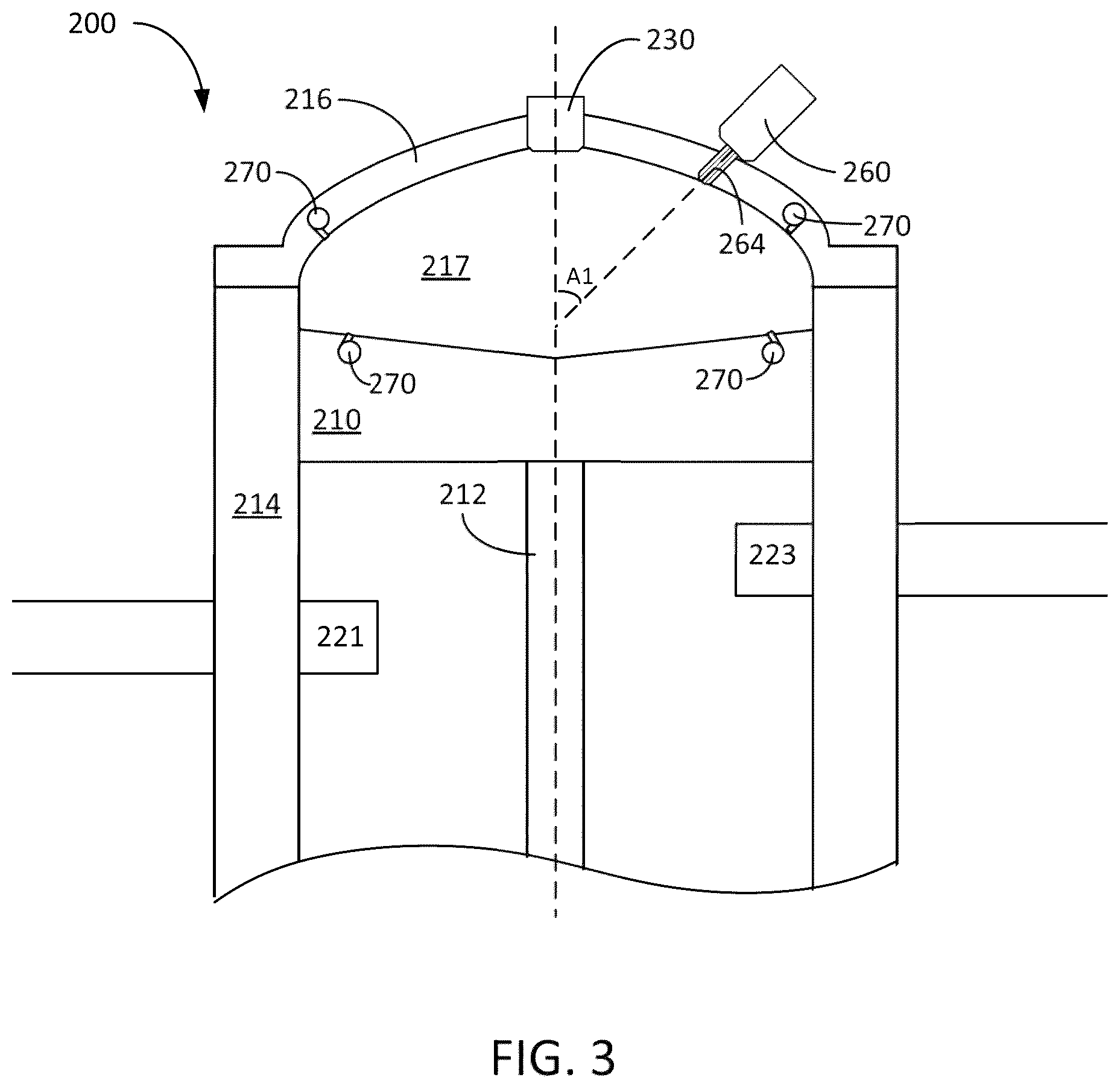 Patent US12480435 Figure 3 – Systems, apparatus, and methods for inducing enhanced radical ignition in internal combustion engines using a radical chemicals generator