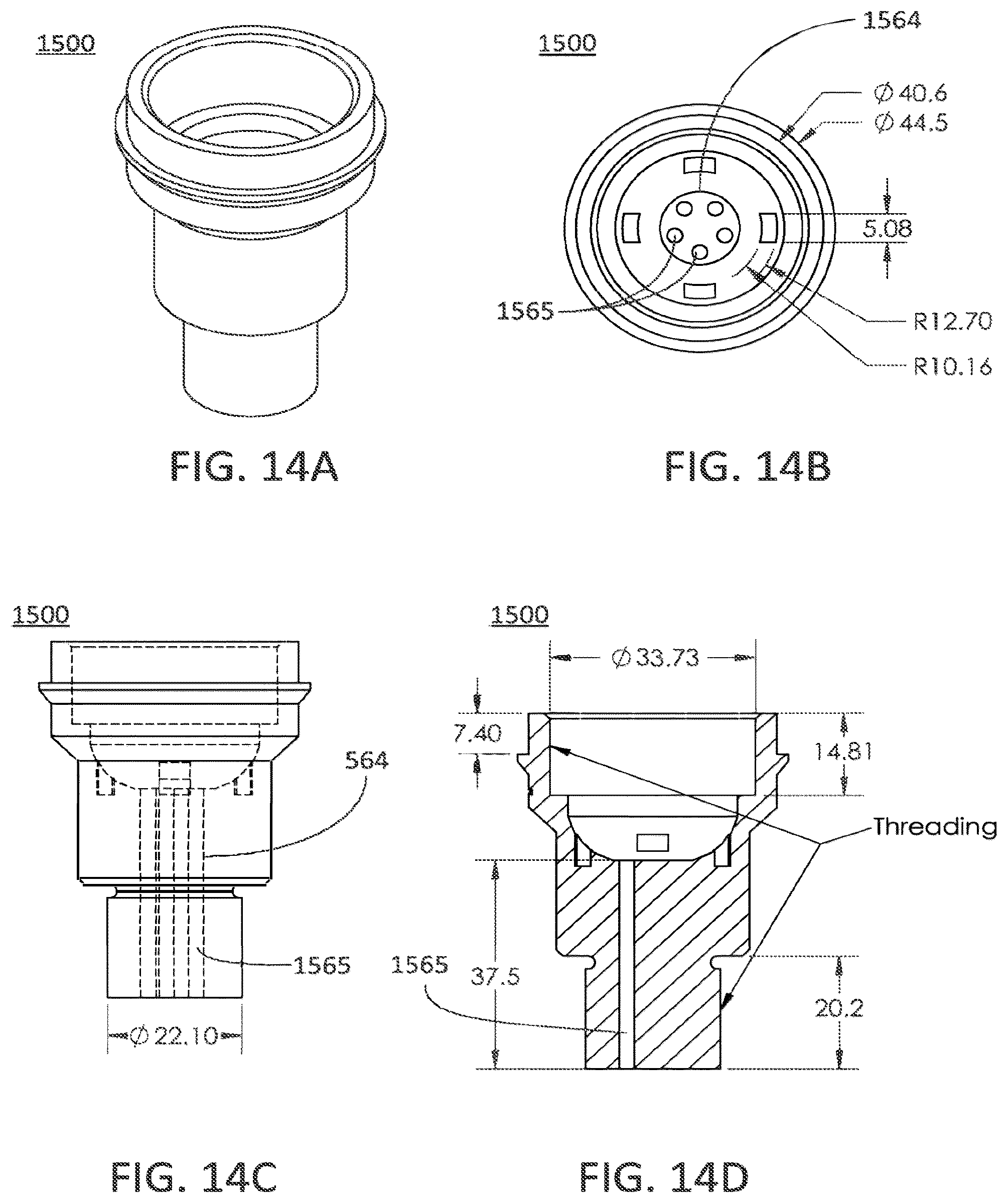Patent US12480435 Figure 19 – Systems, apparatus, and methods for inducing enhanced radical ignition in internal combustion engines using a radical chemicals generator