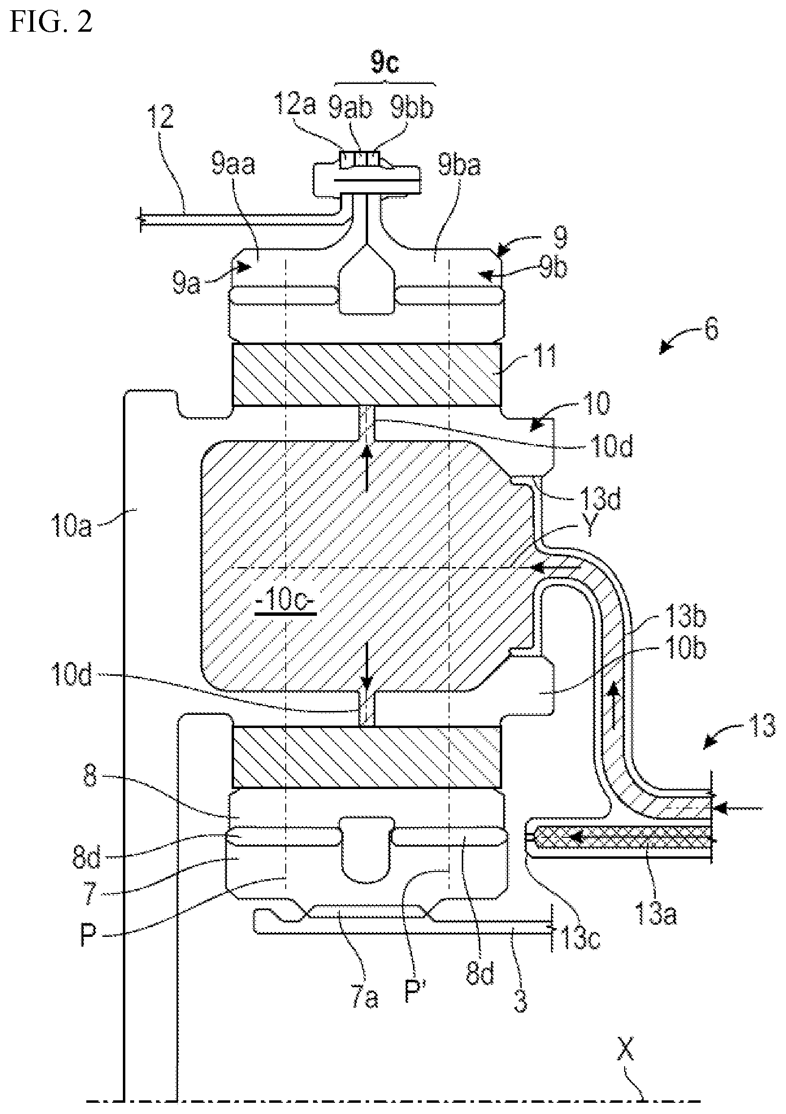 Patent US12480451 Figure 2 – Mechanical reducer for an aircraft turbomachine