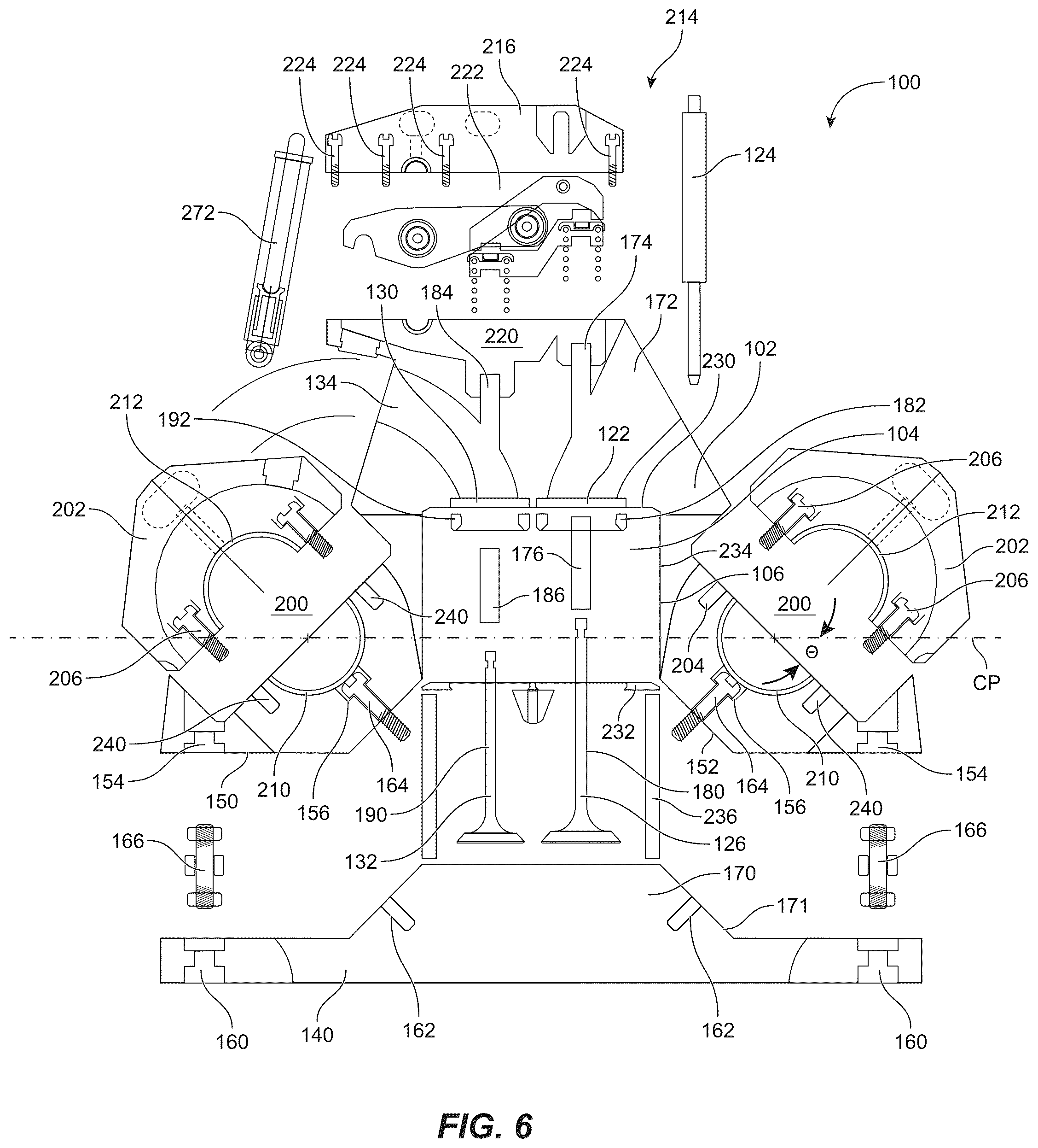 Patent US12480457 Figure 5 – Internal combustion engine