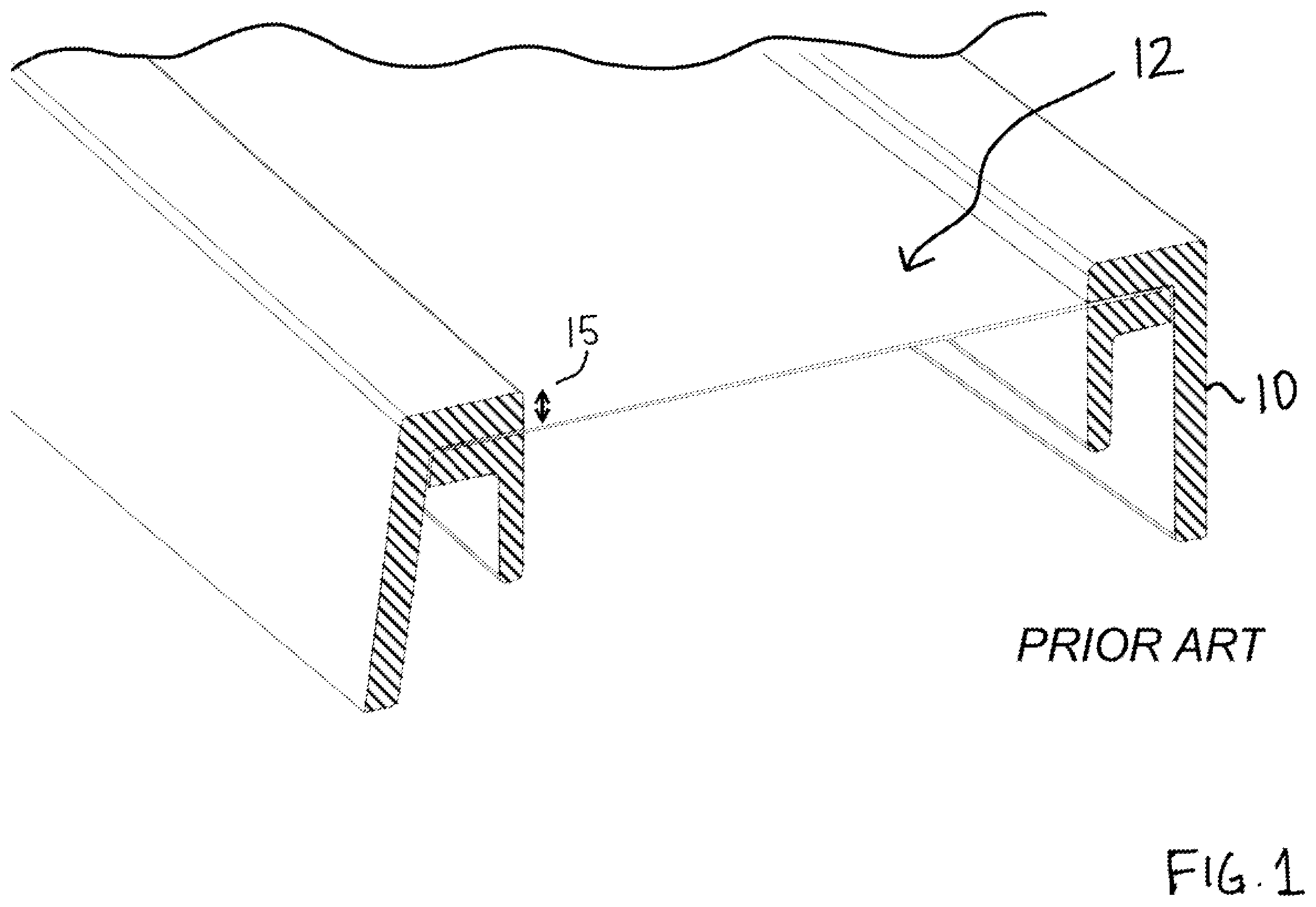 Patent US12480464 Figure 1 – Vehicle component and method for molding a plastic item