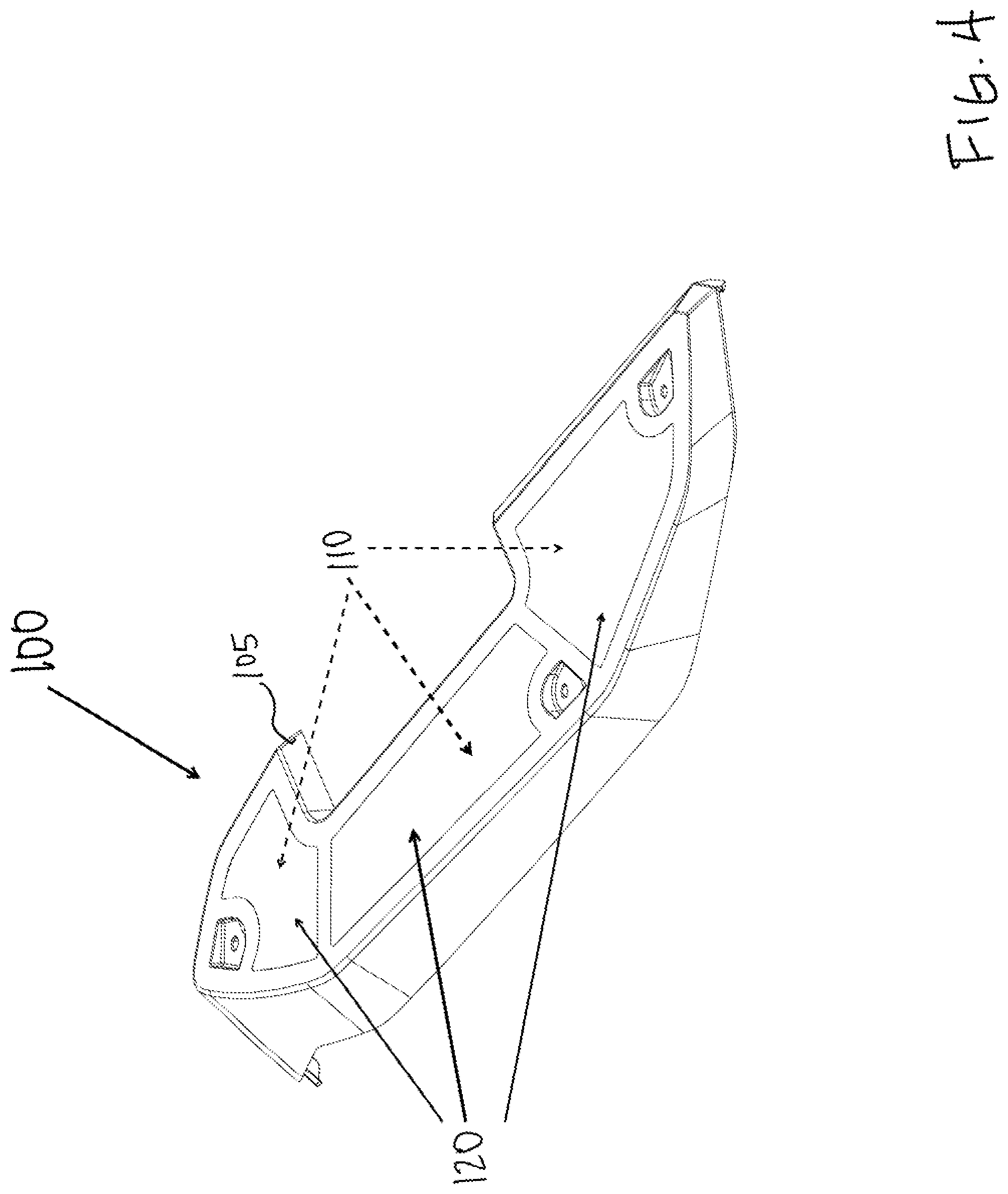 Patent US12480464 Figure 4 – Vehicle component and method for molding a plastic item