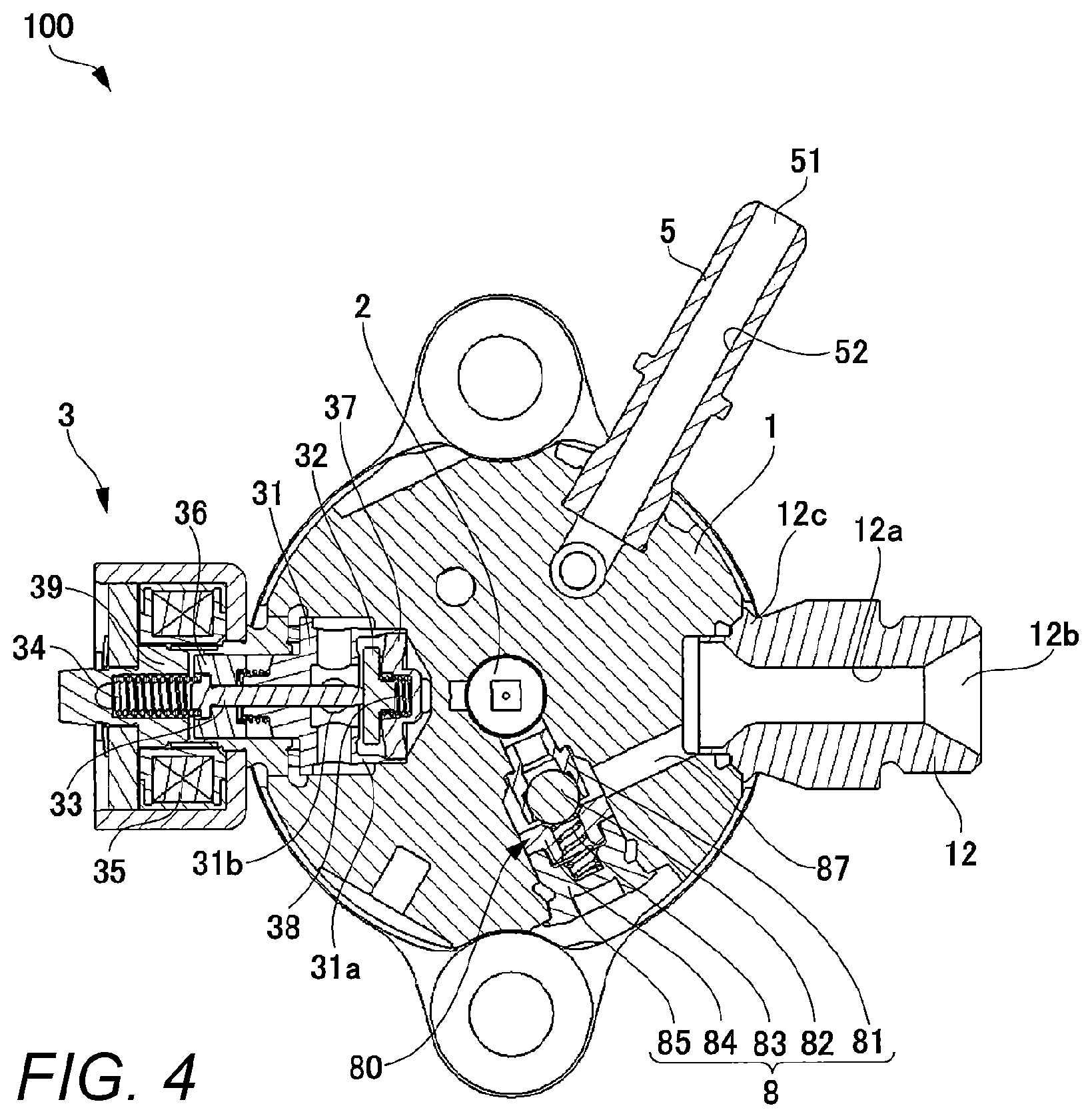 Patent US12480465 Figure 4 – Fuel pump