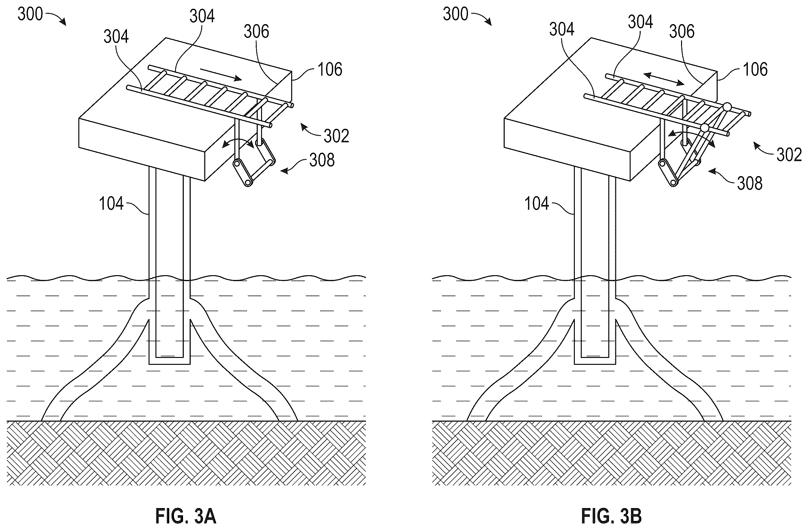 Patent US12480475 Figure 3 – Offshore floating structure for offshore power operations