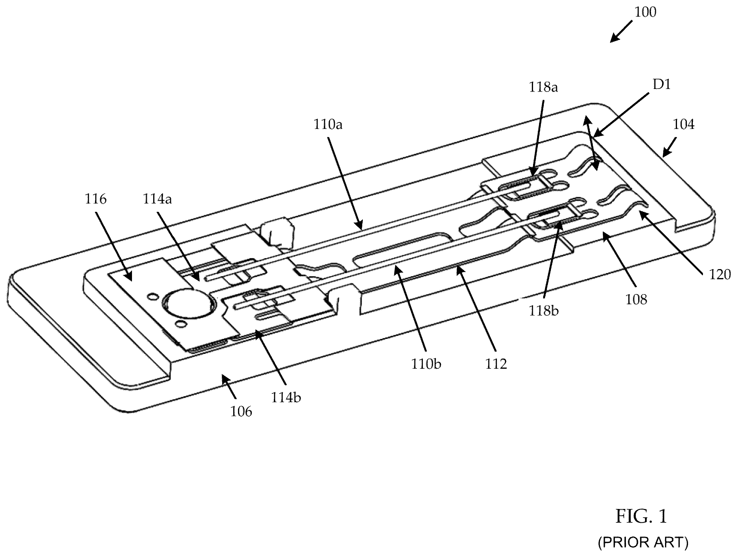 Patent US12480481 — Shape memory alloy (SMA) bimorph actuators with reduced wire exit angle — Figure 1