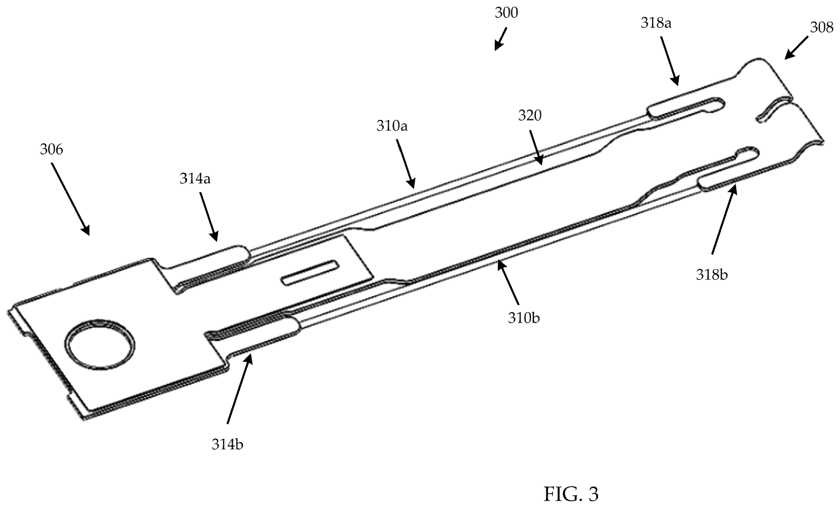 Patent US12480481 Figure 3 – Shape memory alloy (SMA) bimorph actuators with reduced wire exit angle
