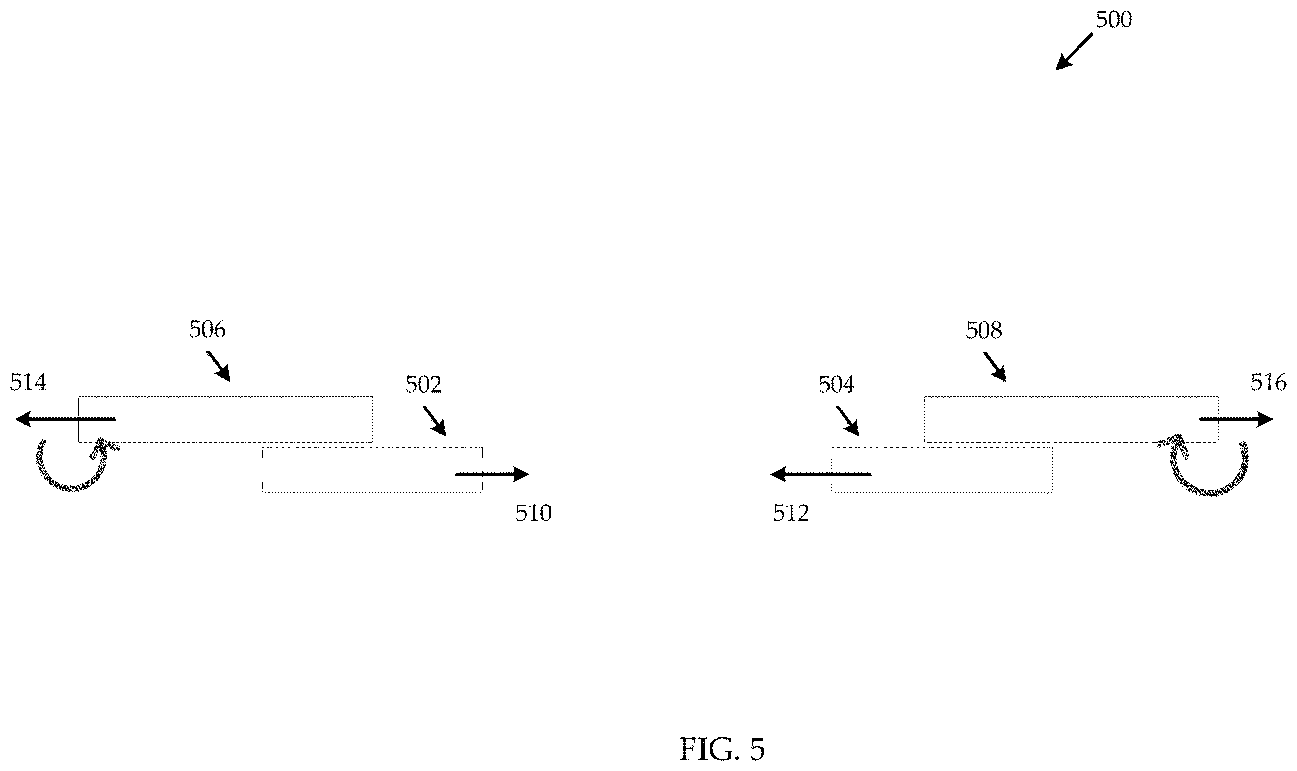 Patent US12480481 Figure 5 – Shape memory alloy (SMA) bimorph actuators with reduced wire exit angle