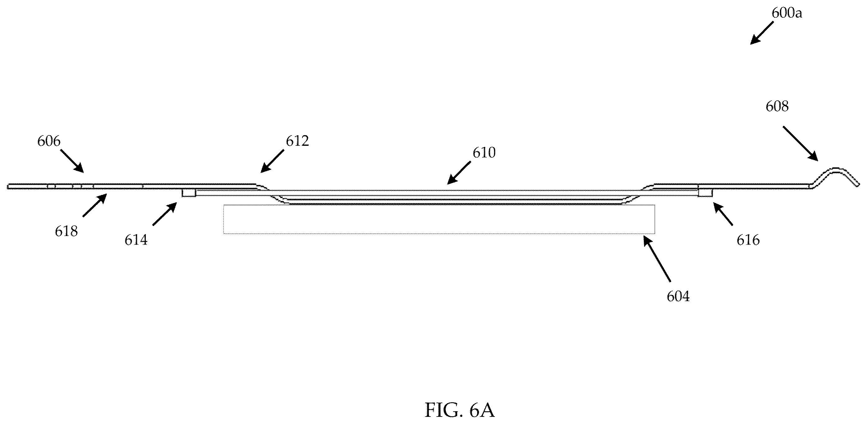 Patent US12480481 Figure 6 – Shape memory alloy (SMA) bimorph actuators with reduced wire exit angle