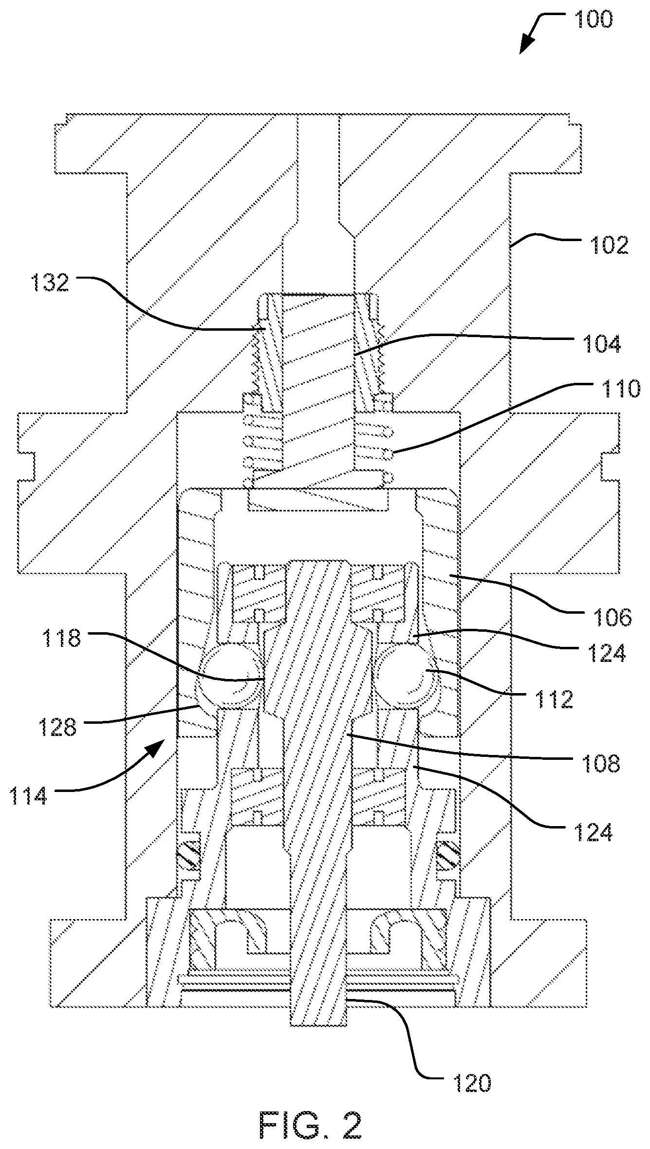 Patent US12480482 Figure 2 – Balanced pump-axial piston pump