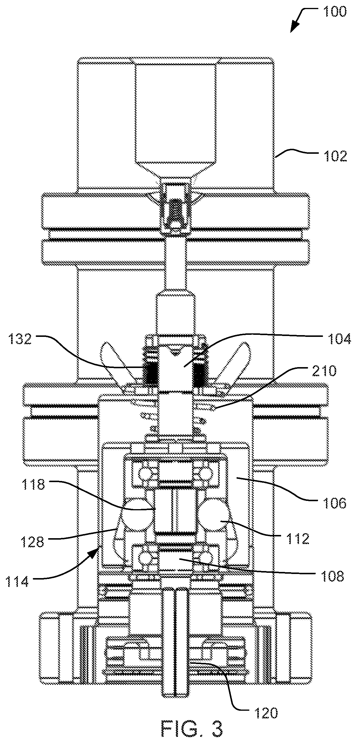 Patent US12480482 Figure 3 – Balanced pump-axial piston pump