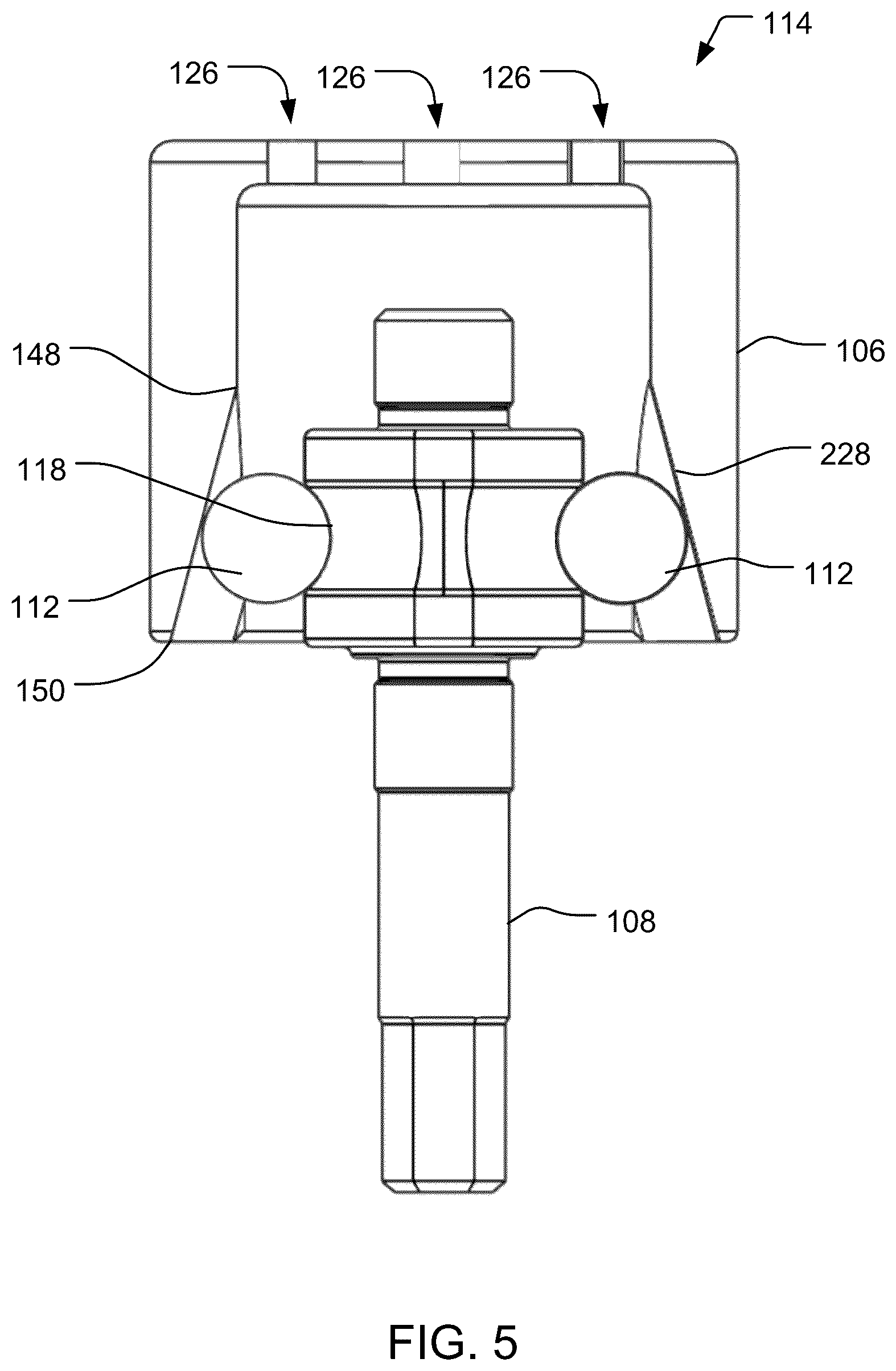 Patent US12480482 Figure 5 – Balanced pump-axial piston pump