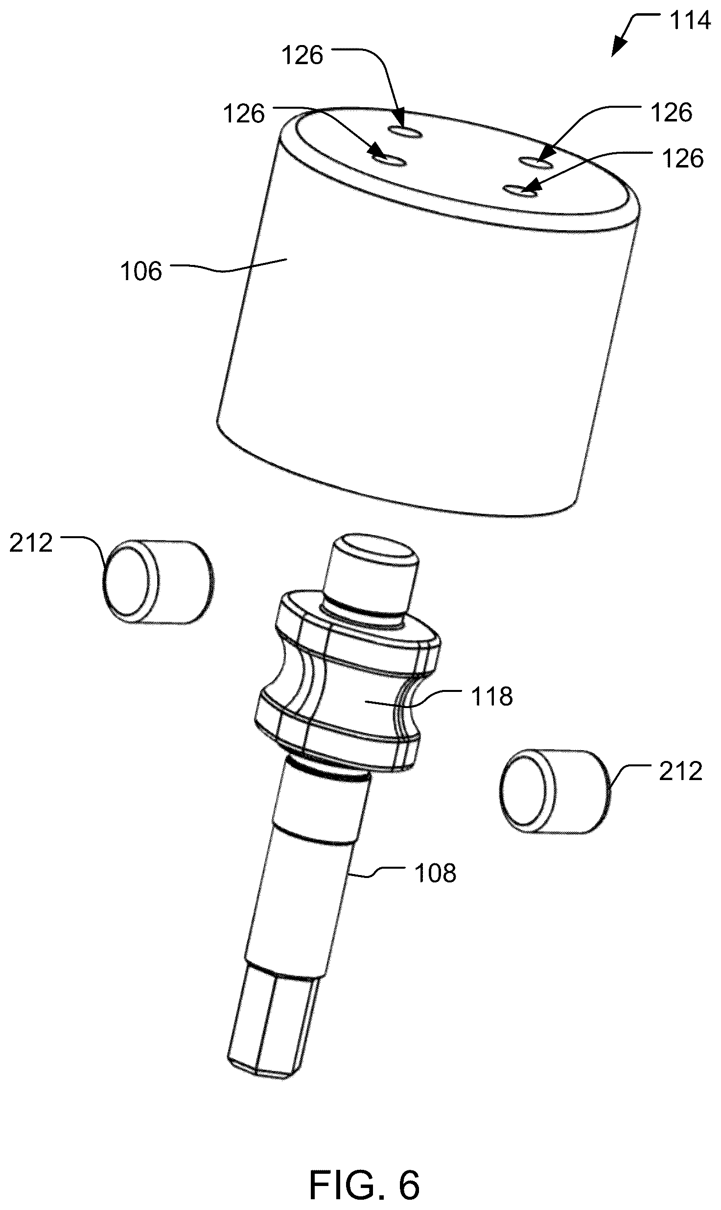 Patent US12480482 Figure 6 – Balanced pump-axial piston pump