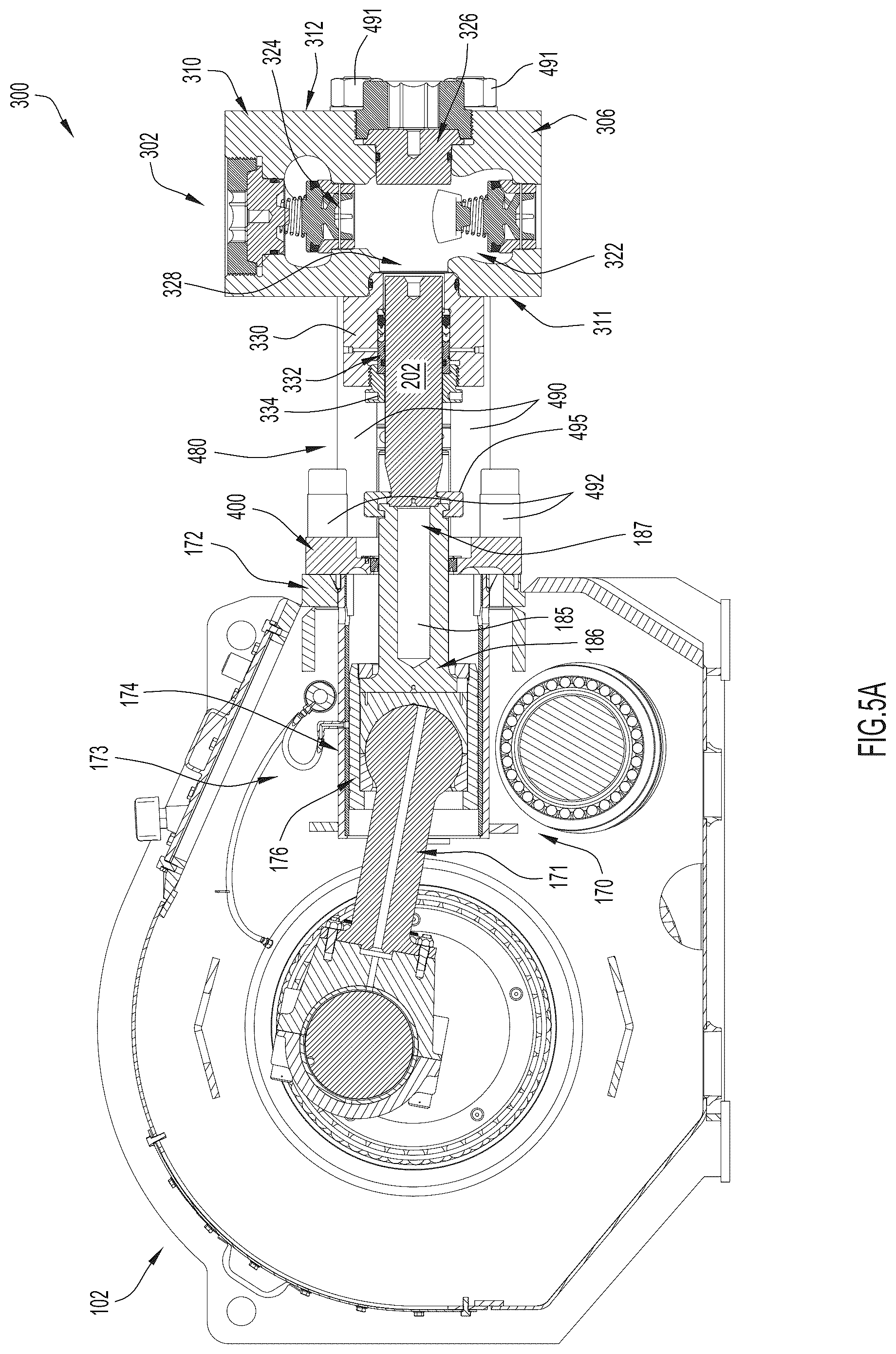 Patent US12480483 Figure 5 – Power end mount plate