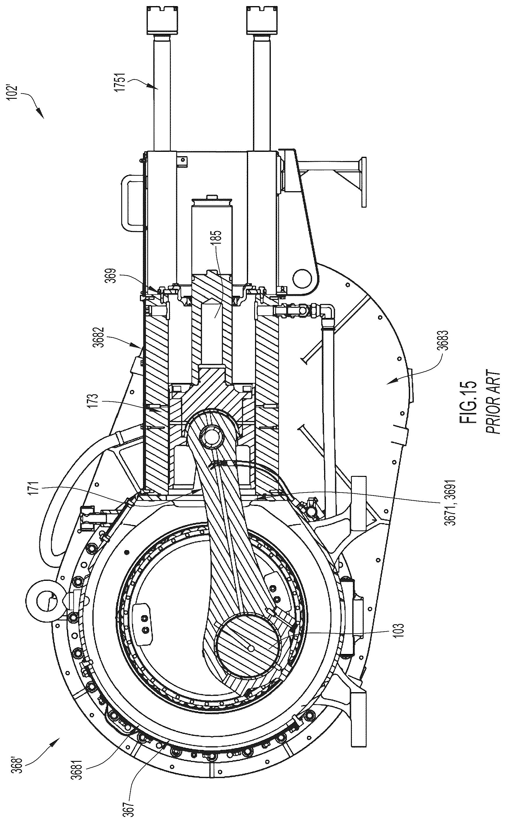 Patent US12480483 Figure 14 – Power end mount plate