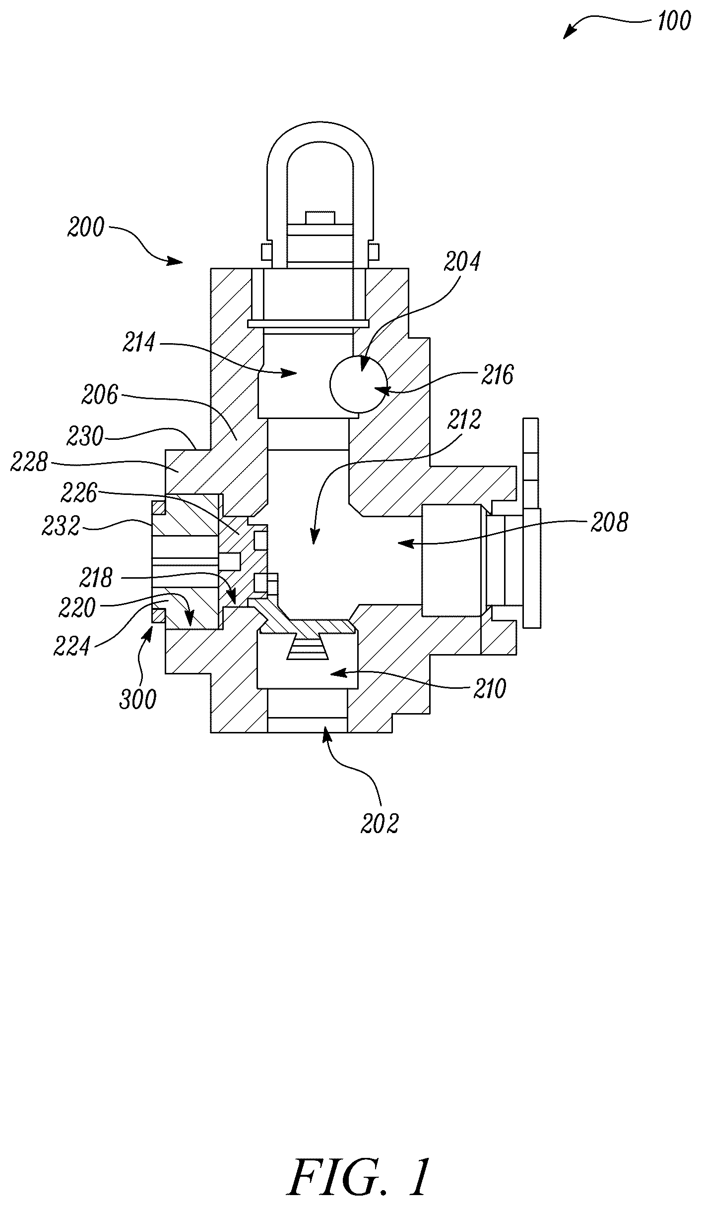 Patent US12480487 Figure 1 – Fluid end of pump