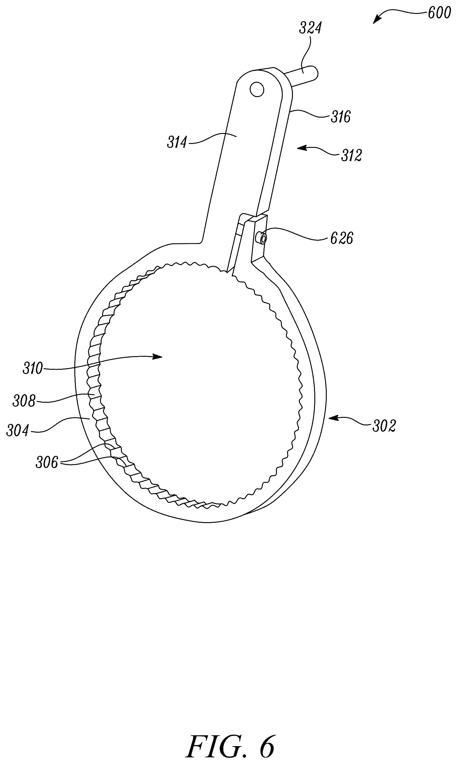 Patent US12480487 Figure 6 – Fluid end of pump