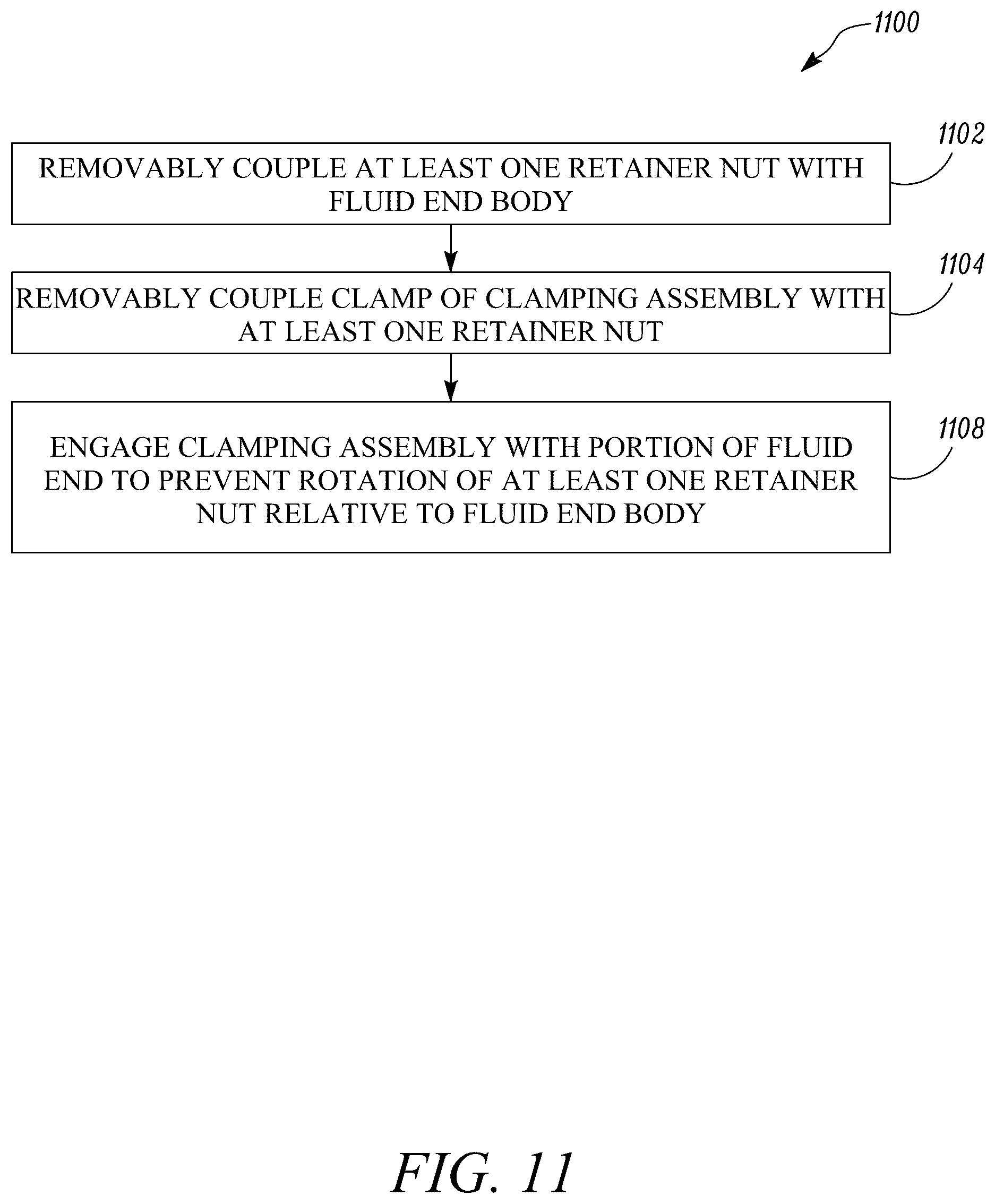 Patent US12480487 Figure 11 – Fluid end of pump