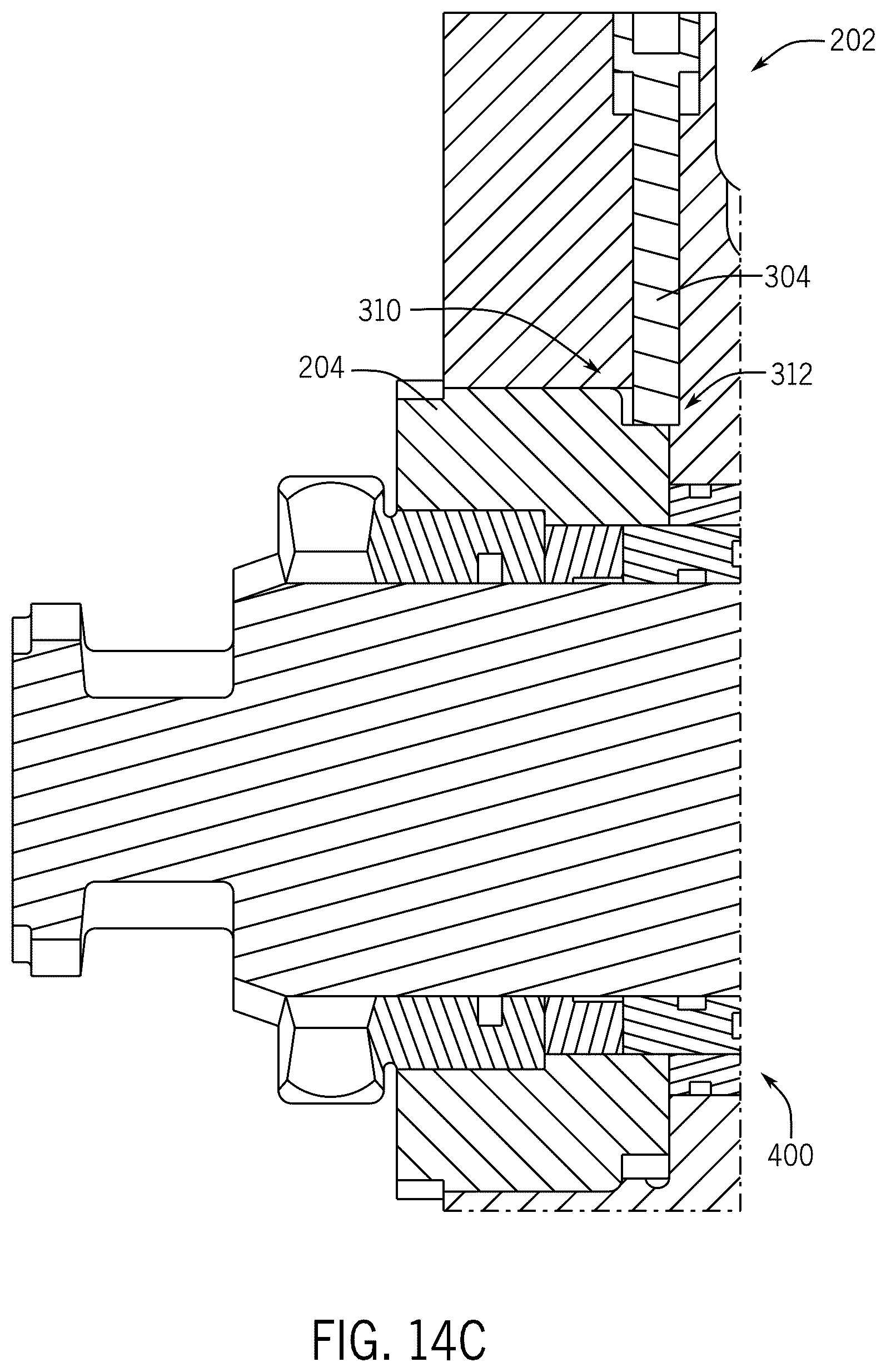 Patent US12480489 Figure 20 – Packing bore wear sleeve retainer system