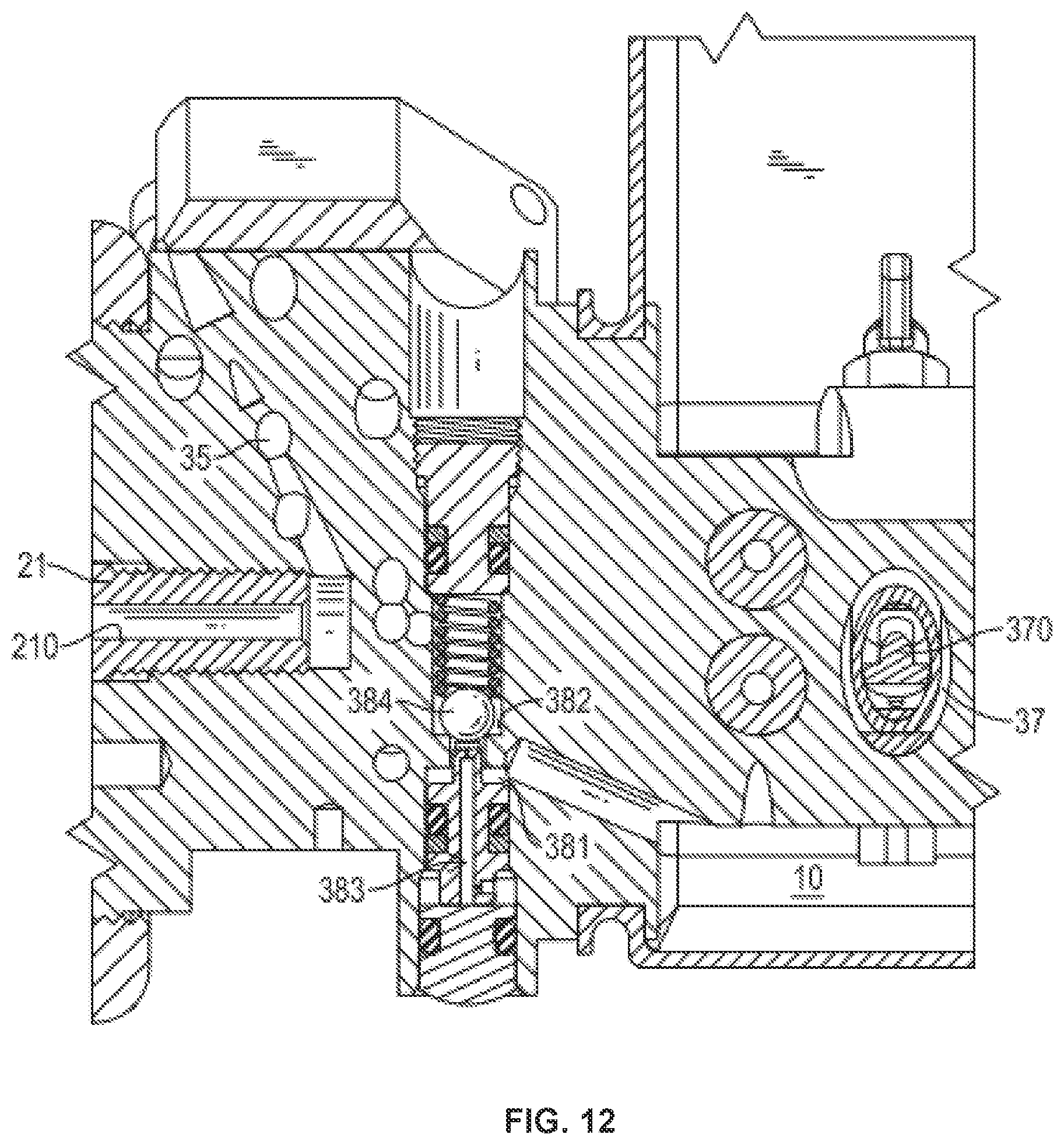 Patent US12480490 Figure 15 – Automatic oil return structure