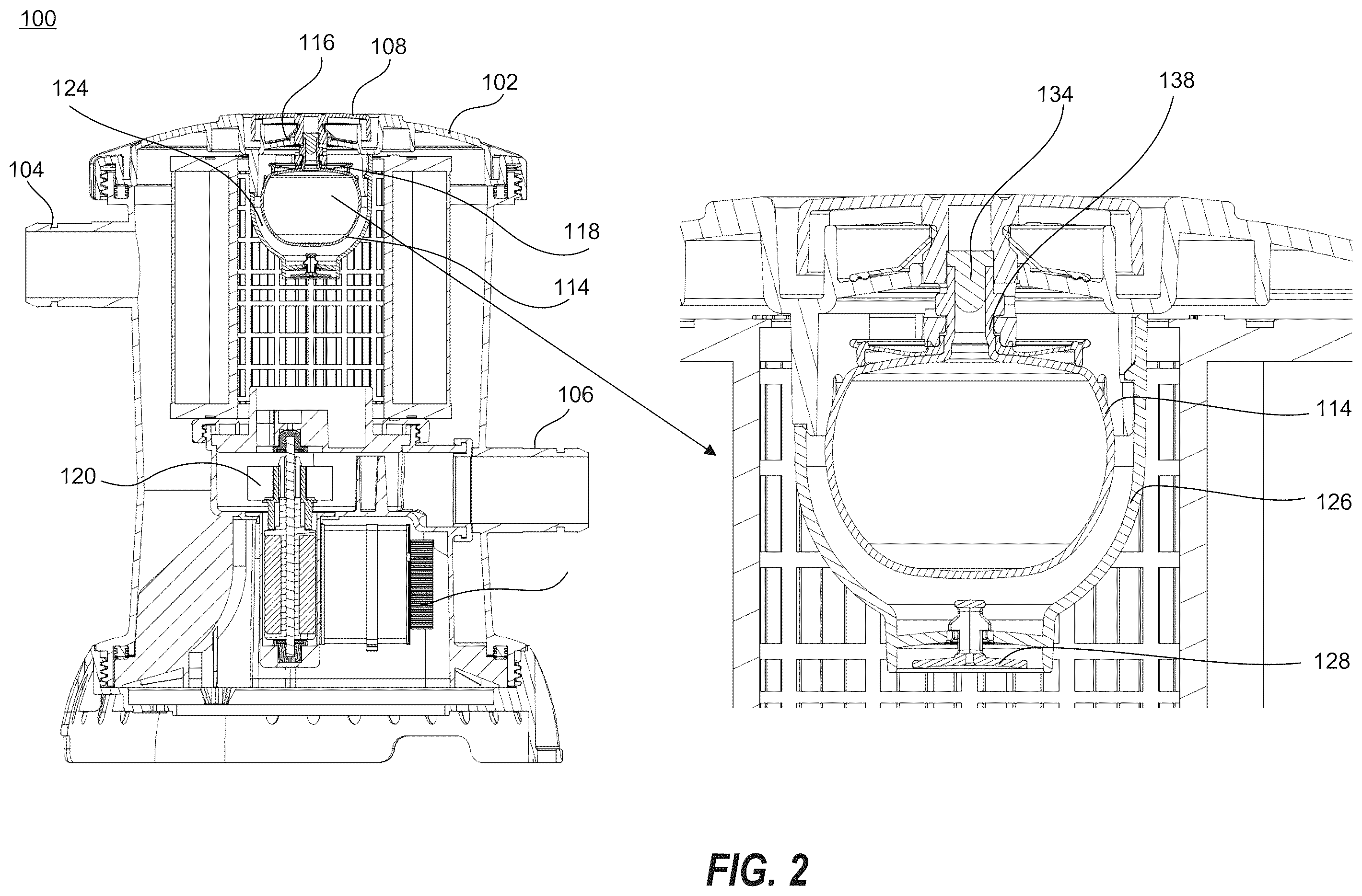 Patent US12480499 Figure 2 – Automatic exhaust mechanism
