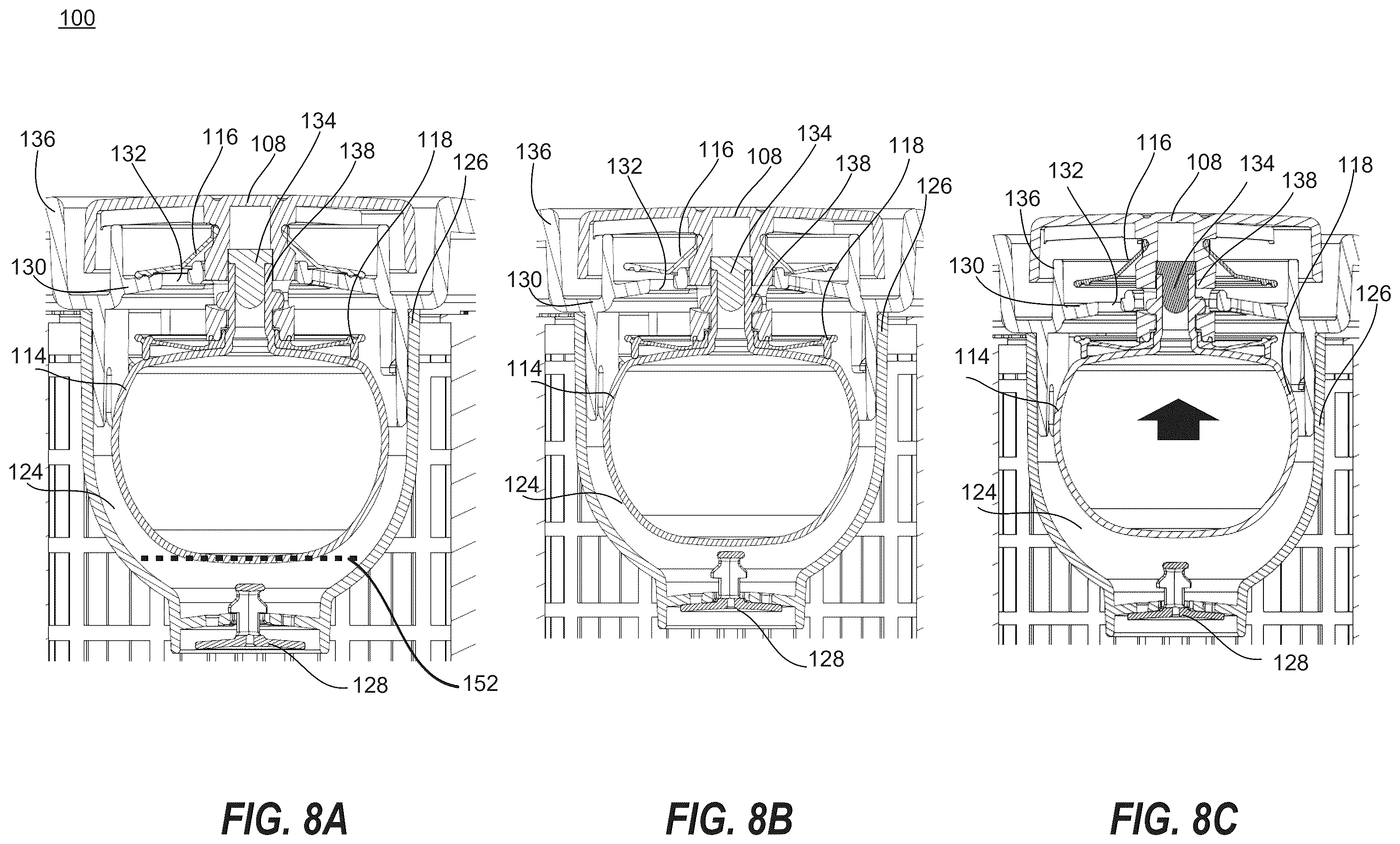 Patent US12480499 Figure 8 – Automatic exhaust mechanism