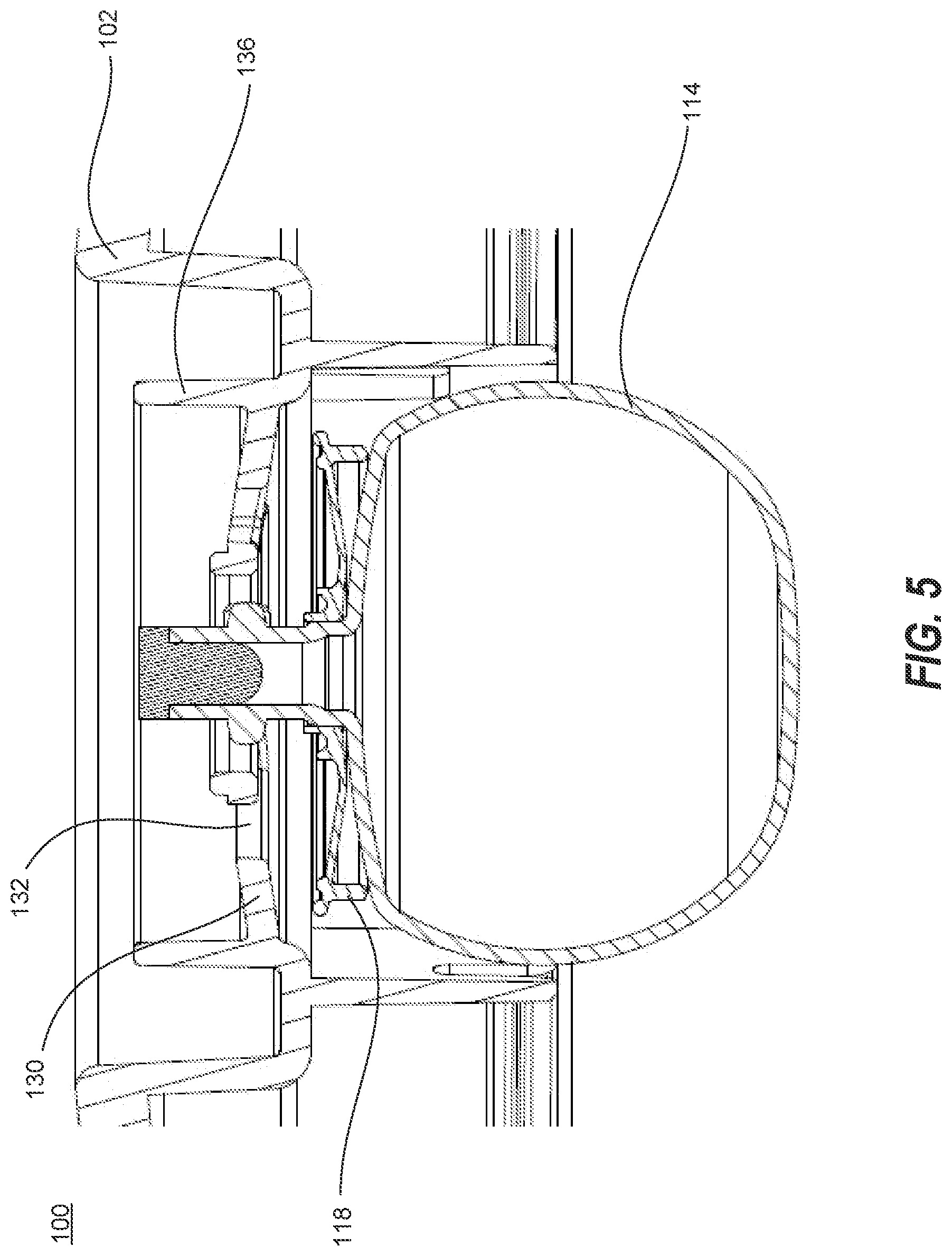Patent US12480500 Figure 5 – Automatic exhaust mechanism