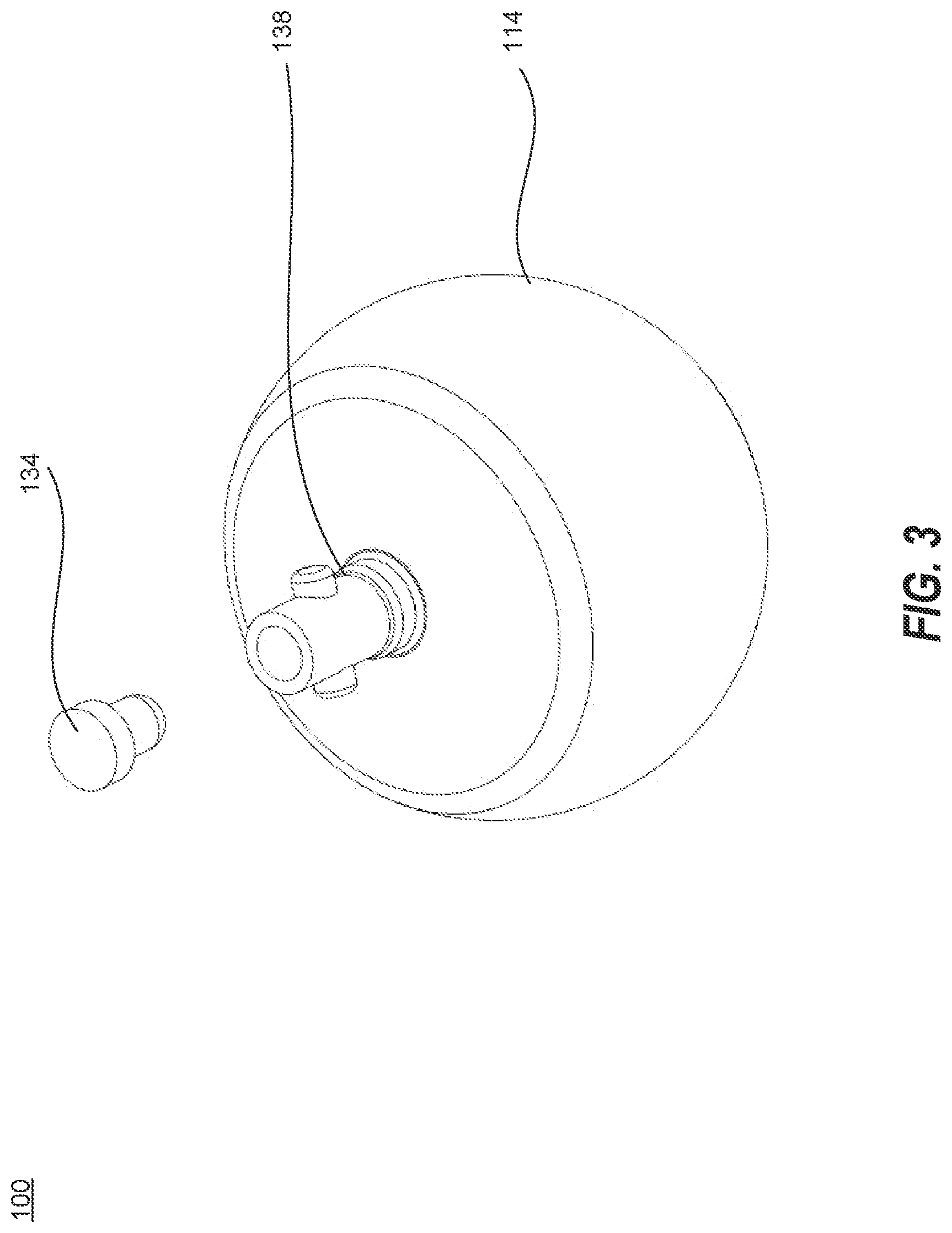 Patent US12480501 Figure 3 – Knob for automatic exhaust mechanism