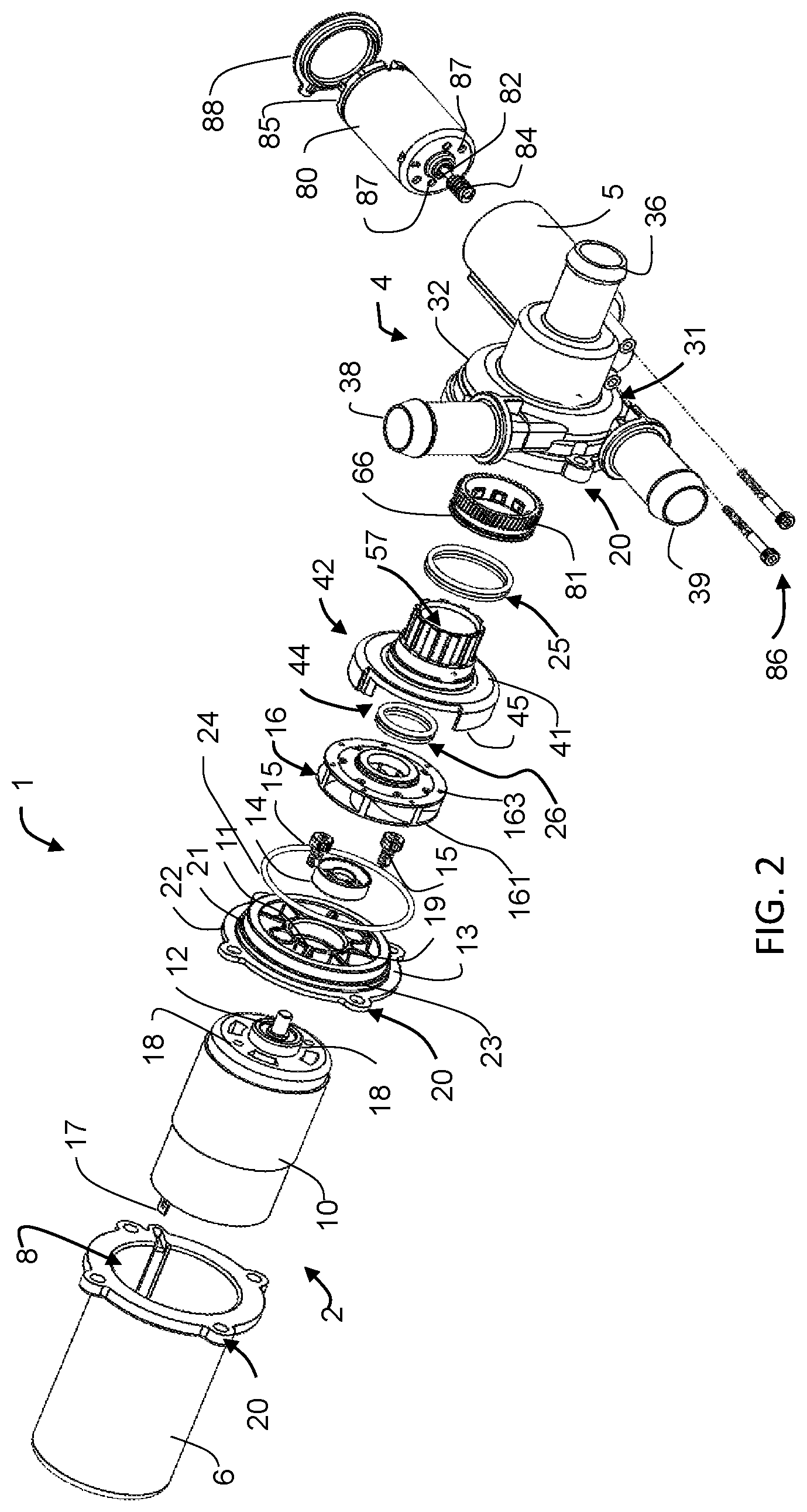 Patent US12480502 Figure 2 – Pump with rotary valve