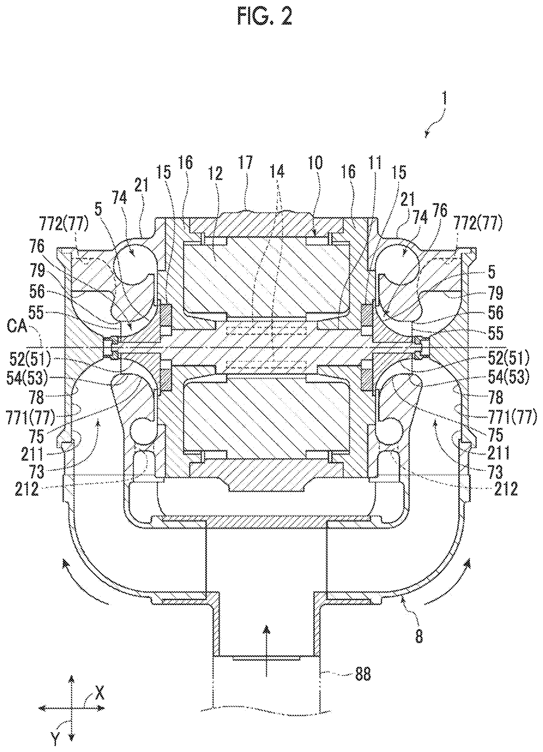 Patent US12480503 Figure 2 – Electric compressor