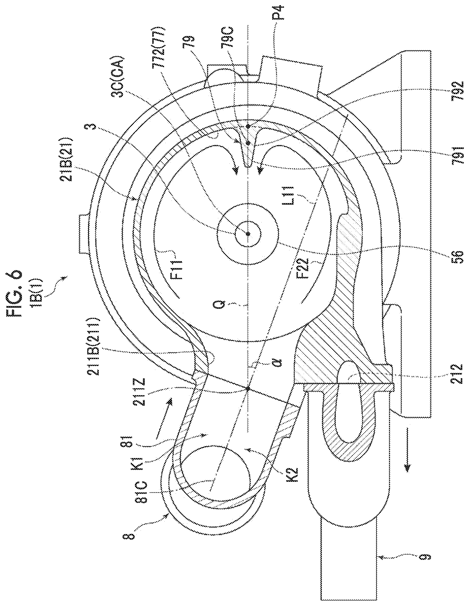 Patent US12480503 Figure 6 – Electric compressor