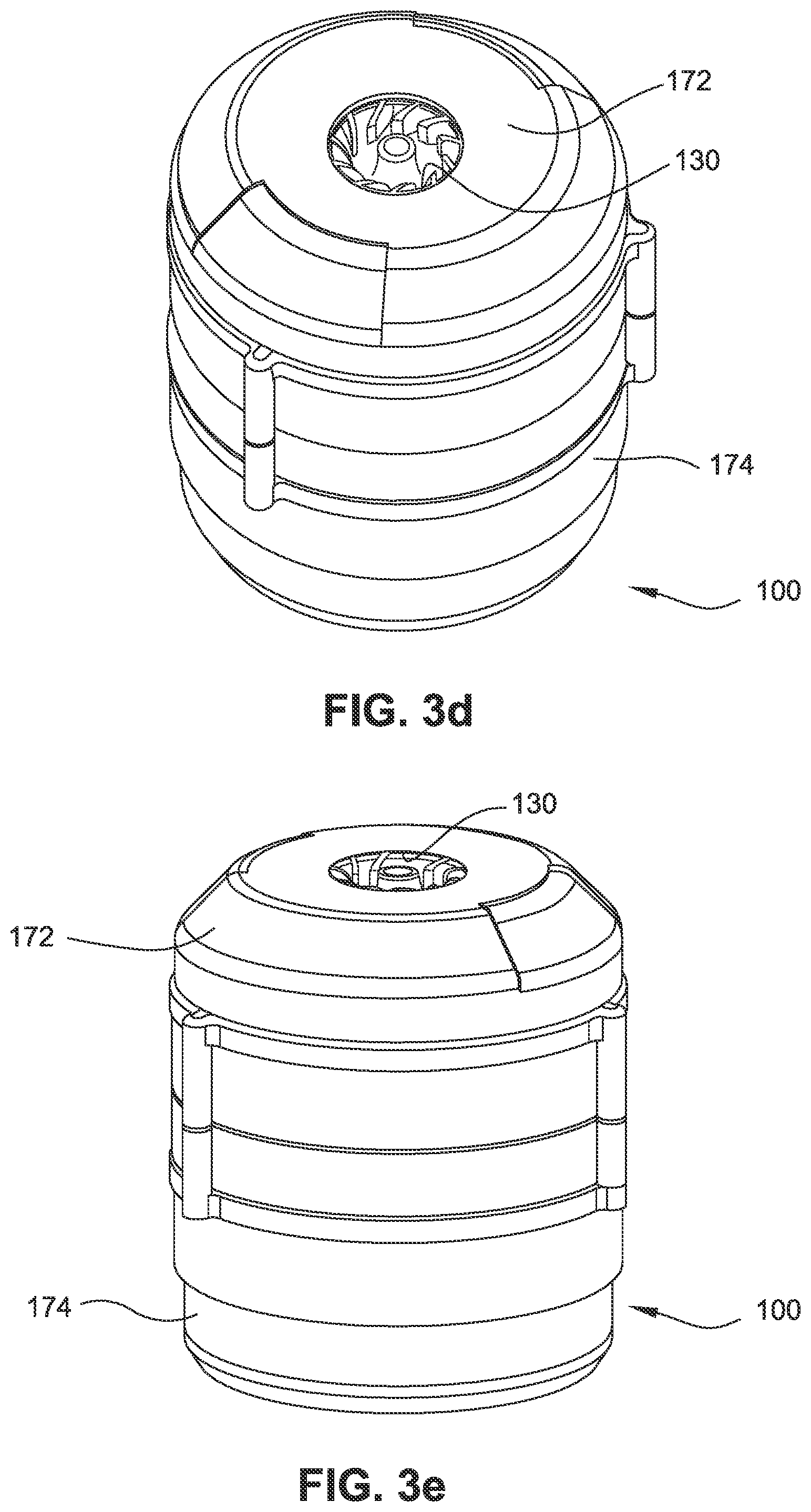 Patent US12480504 Figure 4 – Compact low noise efficient blower for CPAP devices