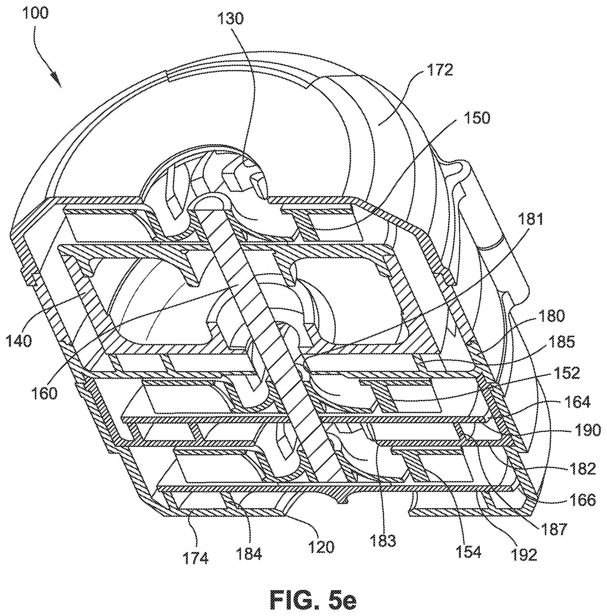 Patent US12480504 Figure 11 – Compact low noise efficient blower for CPAP devices