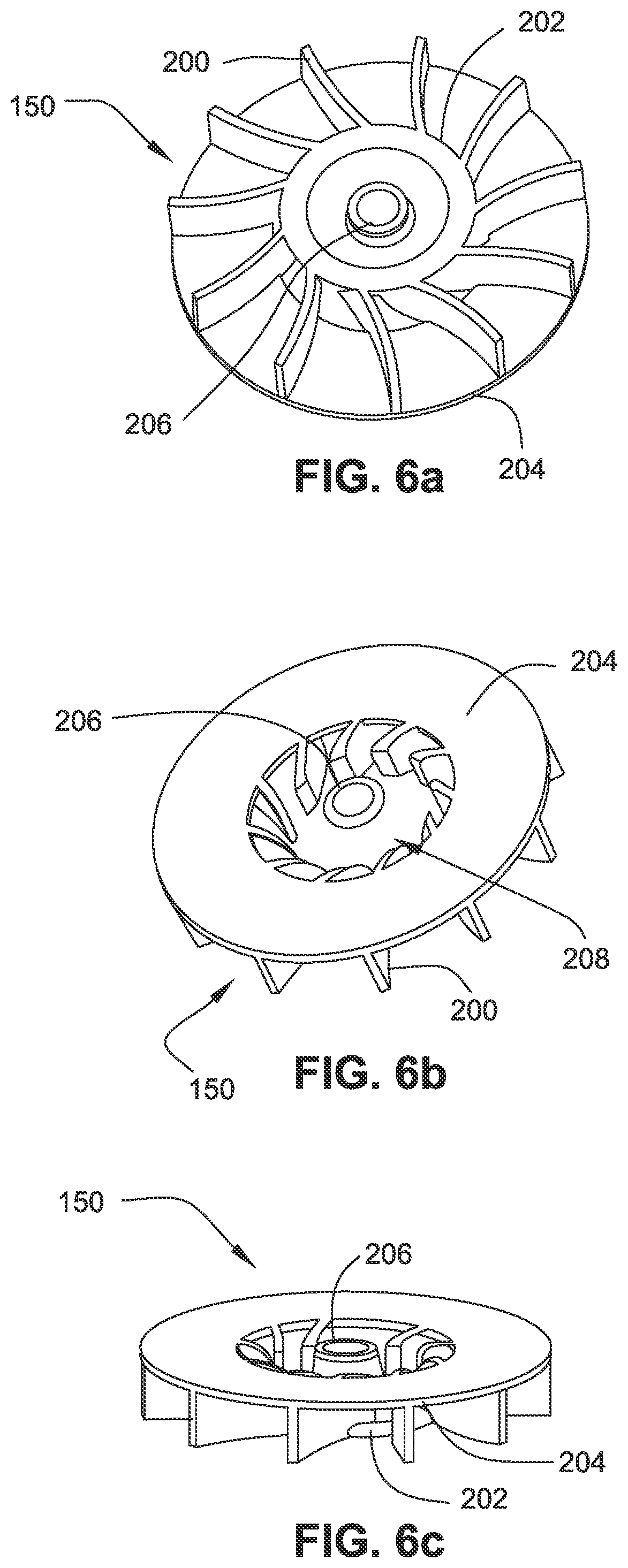 Patent US12480504 Figure 13 – Compact low noise efficient blower for CPAP devices