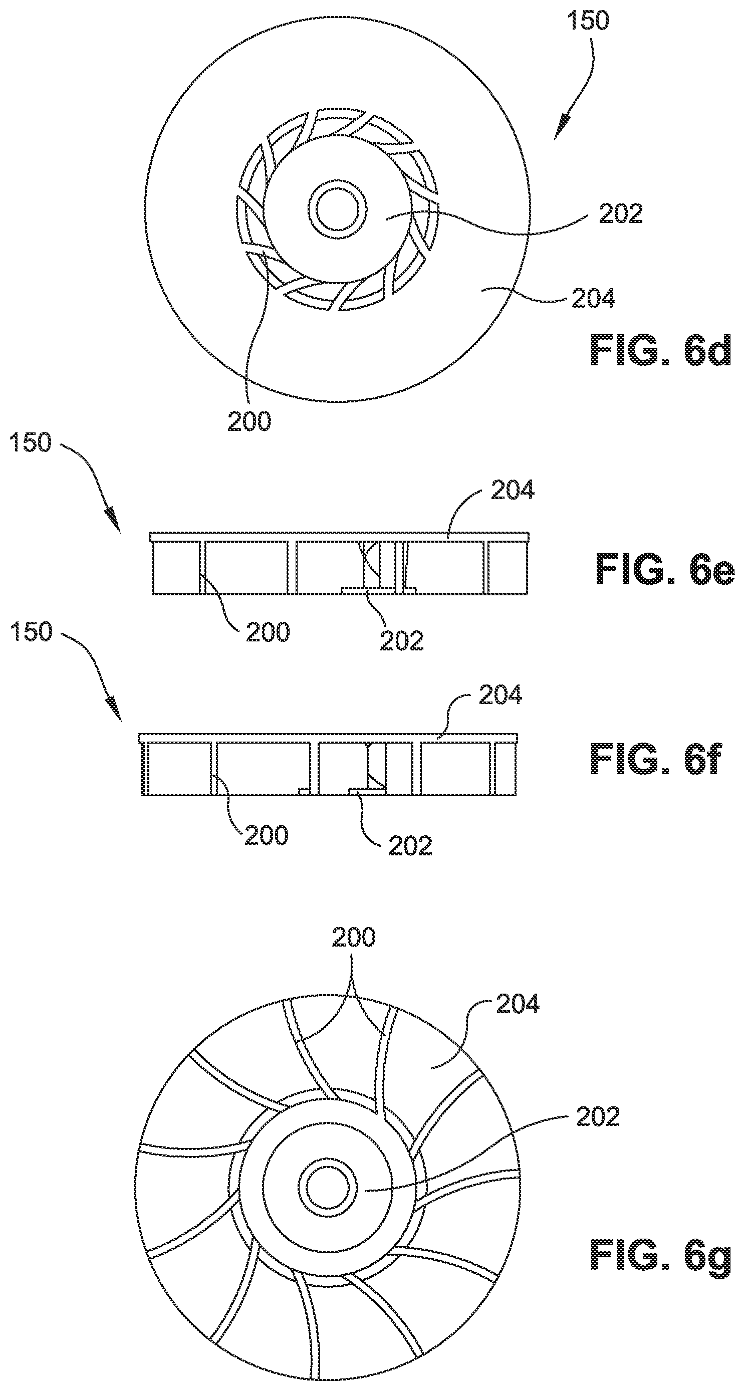 Patent US12480504 Figure 14 – Compact low noise efficient blower for CPAP devices